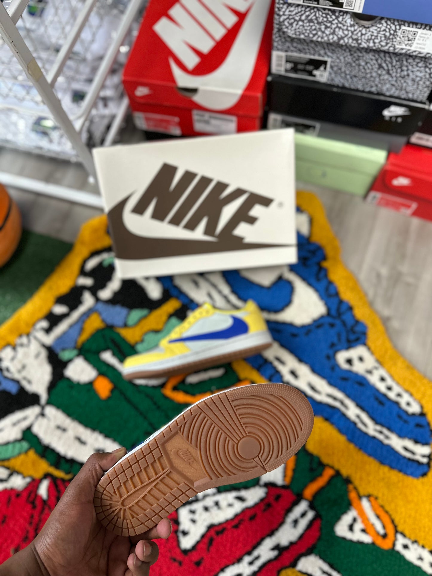 Jordan 1 Retro Low OG SP “Travis Scott Canary”