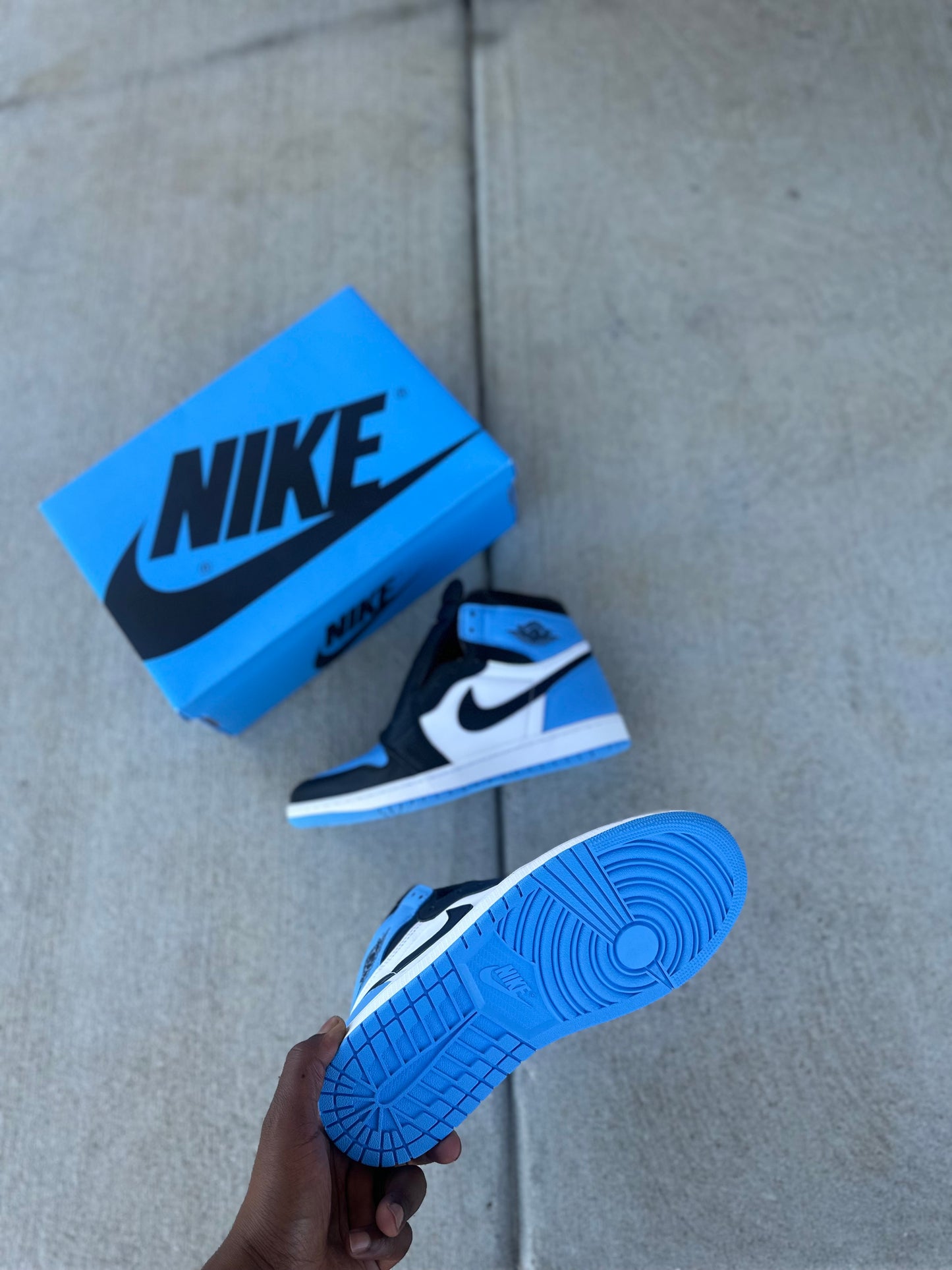 Jordan 1 Retro High “ OG UNC Toe”