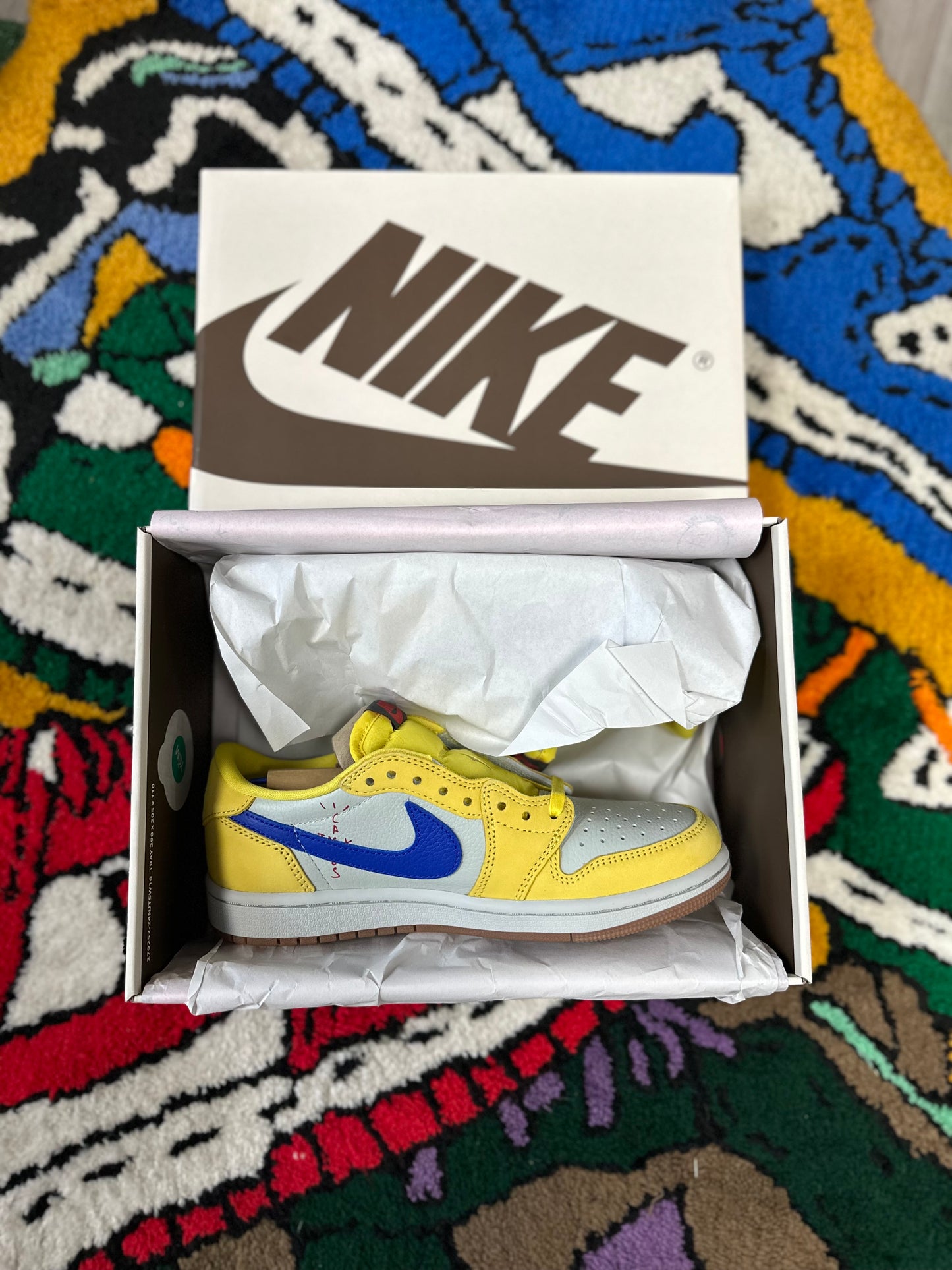 Jordan 1 Retro Low OG SP “Travis Scott Canary”