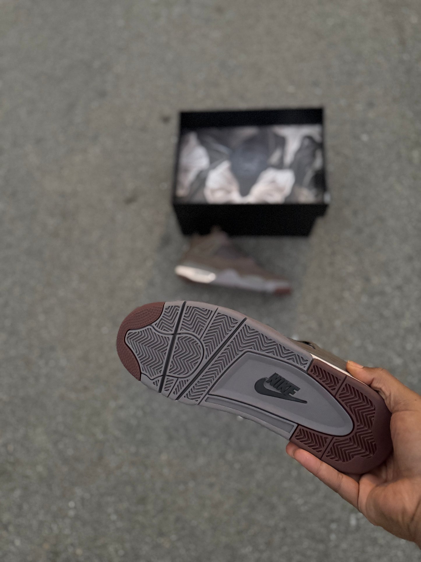 Jordan 4 Retro SP “A Ma Maniere Dark Mocha”