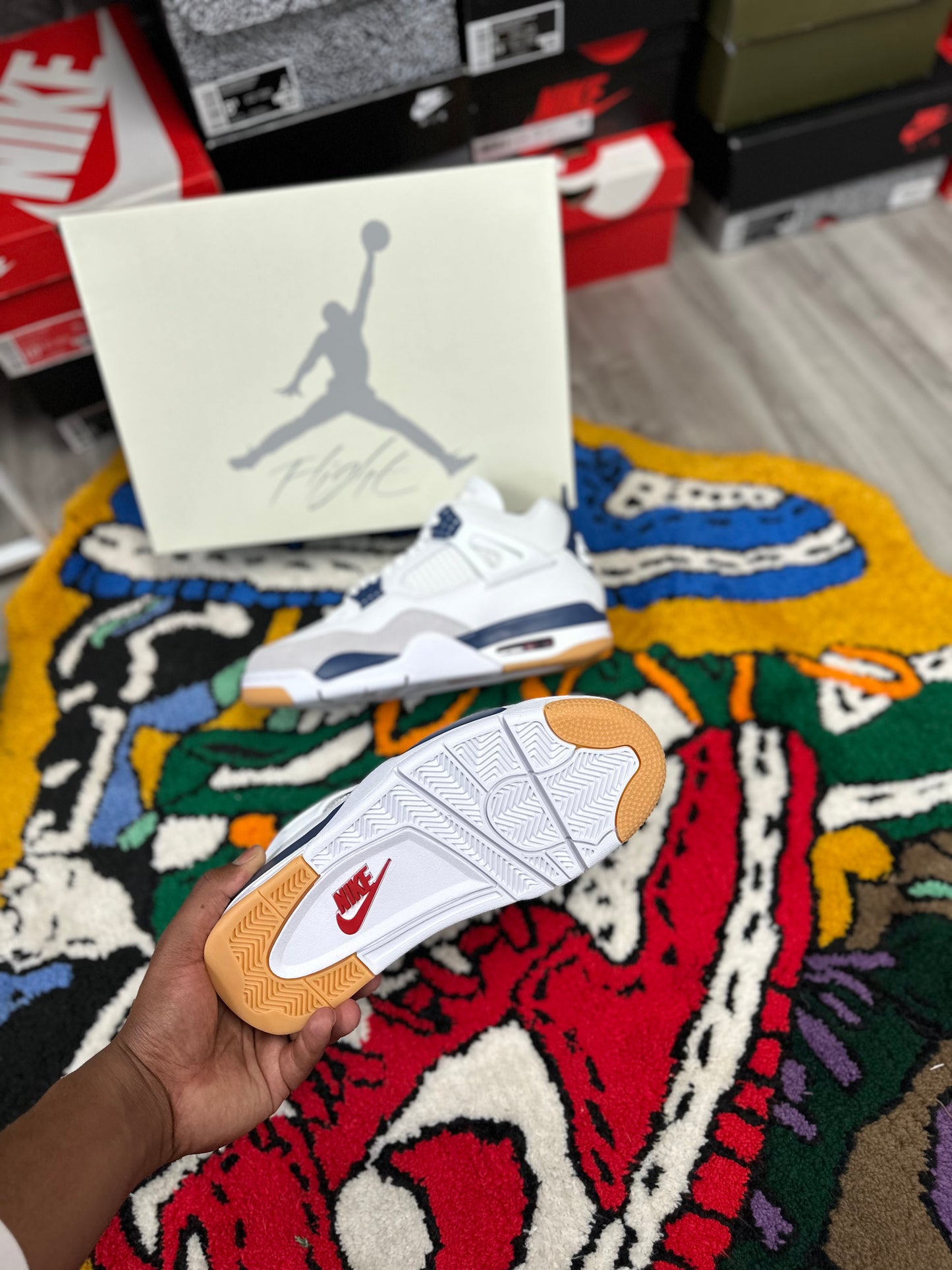Jordan 4 Retro SB “Navy”