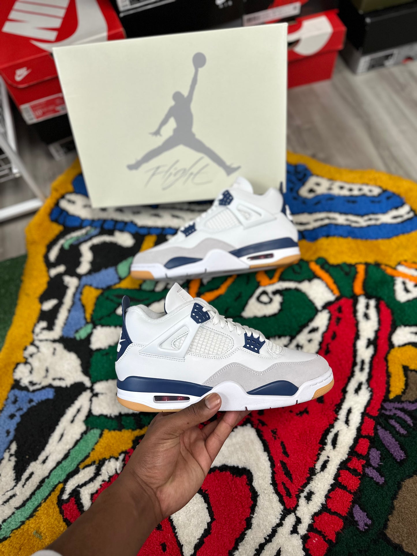Jordan 4 Retro SB “Navy”