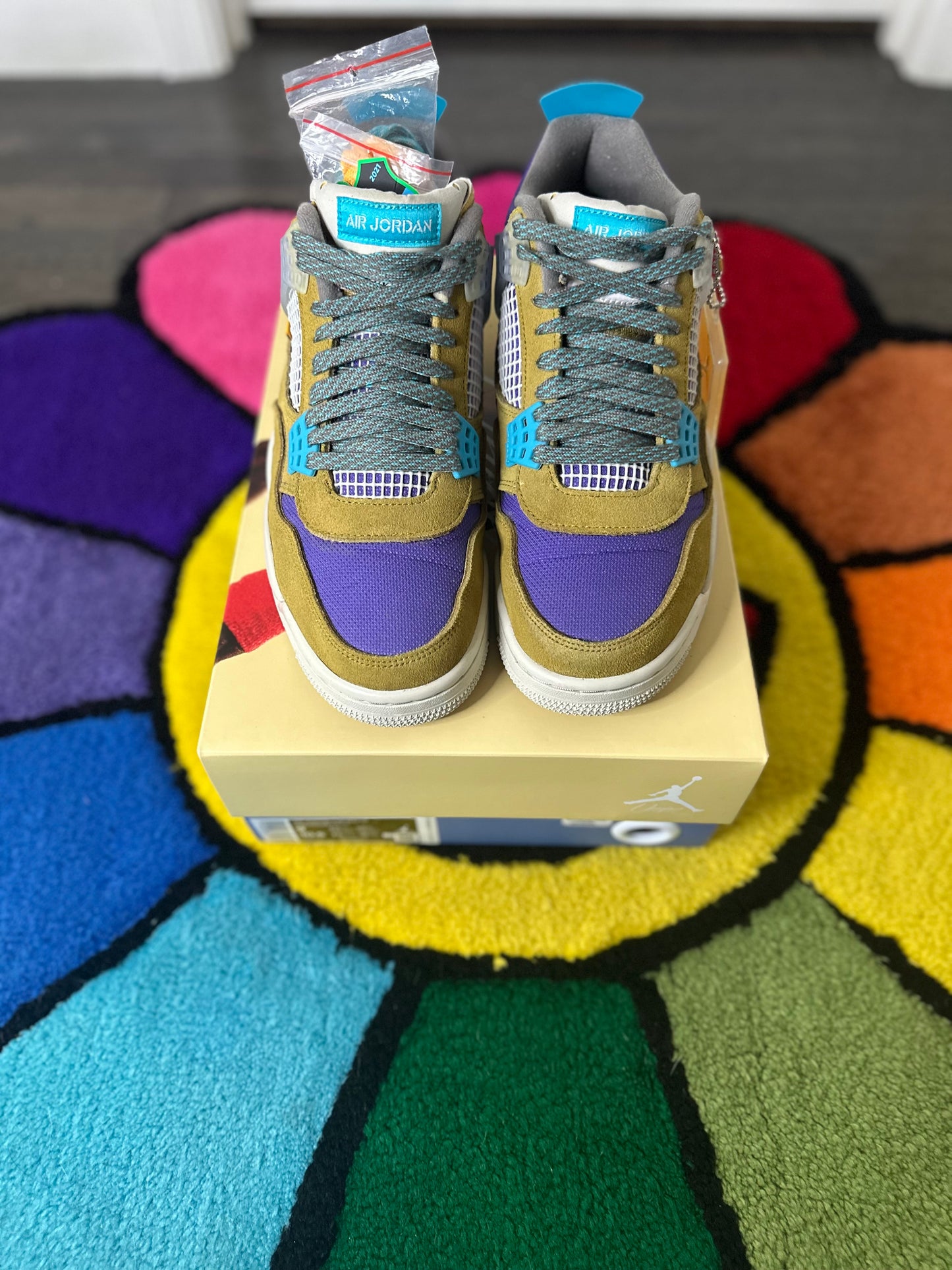 Jordan 4 Retro SP “30th anniversary Union Desert Moss”