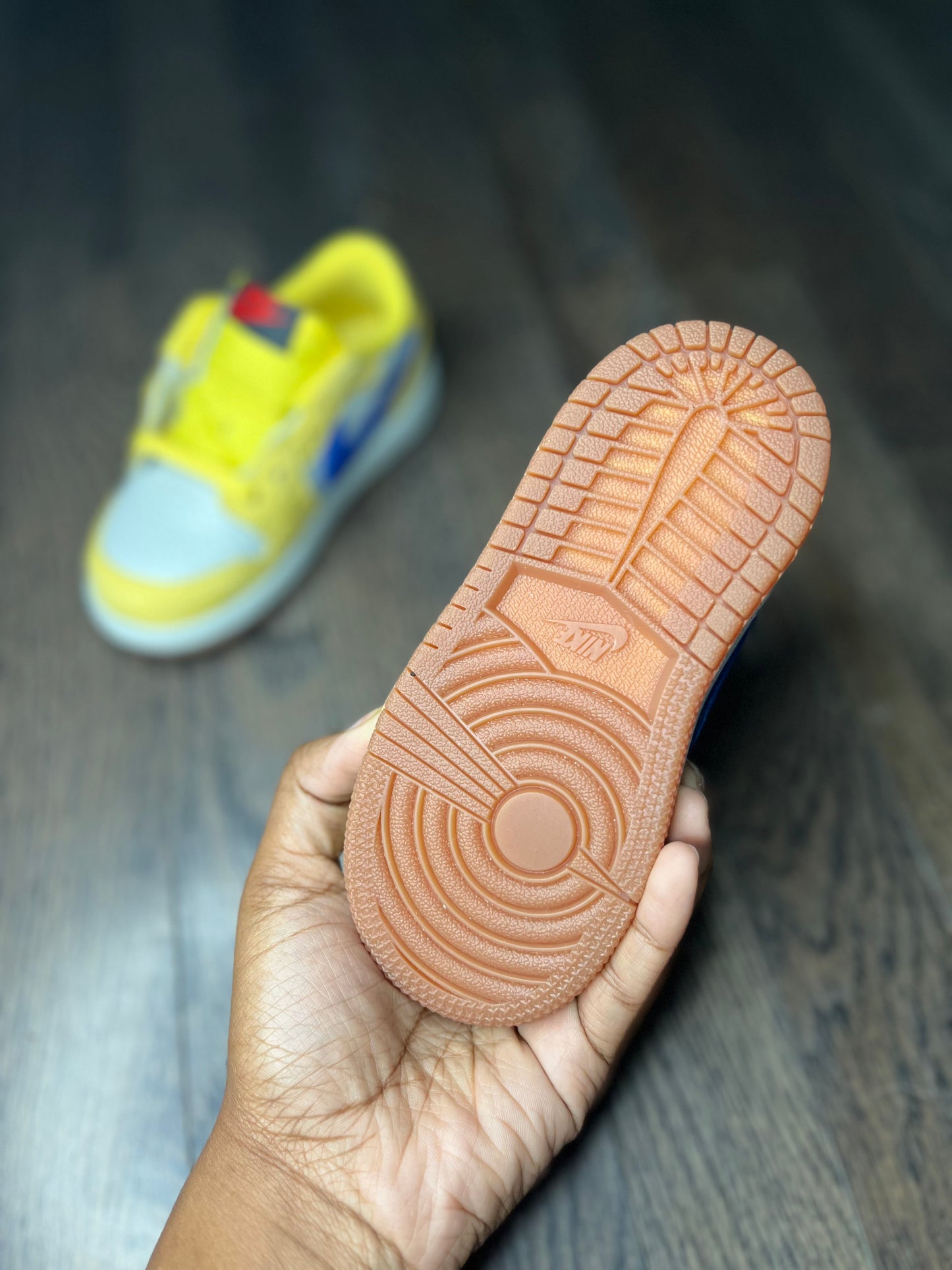 Travis Scott X Air Jordan 1 Retro Low OG SP “TD”
“Canary”