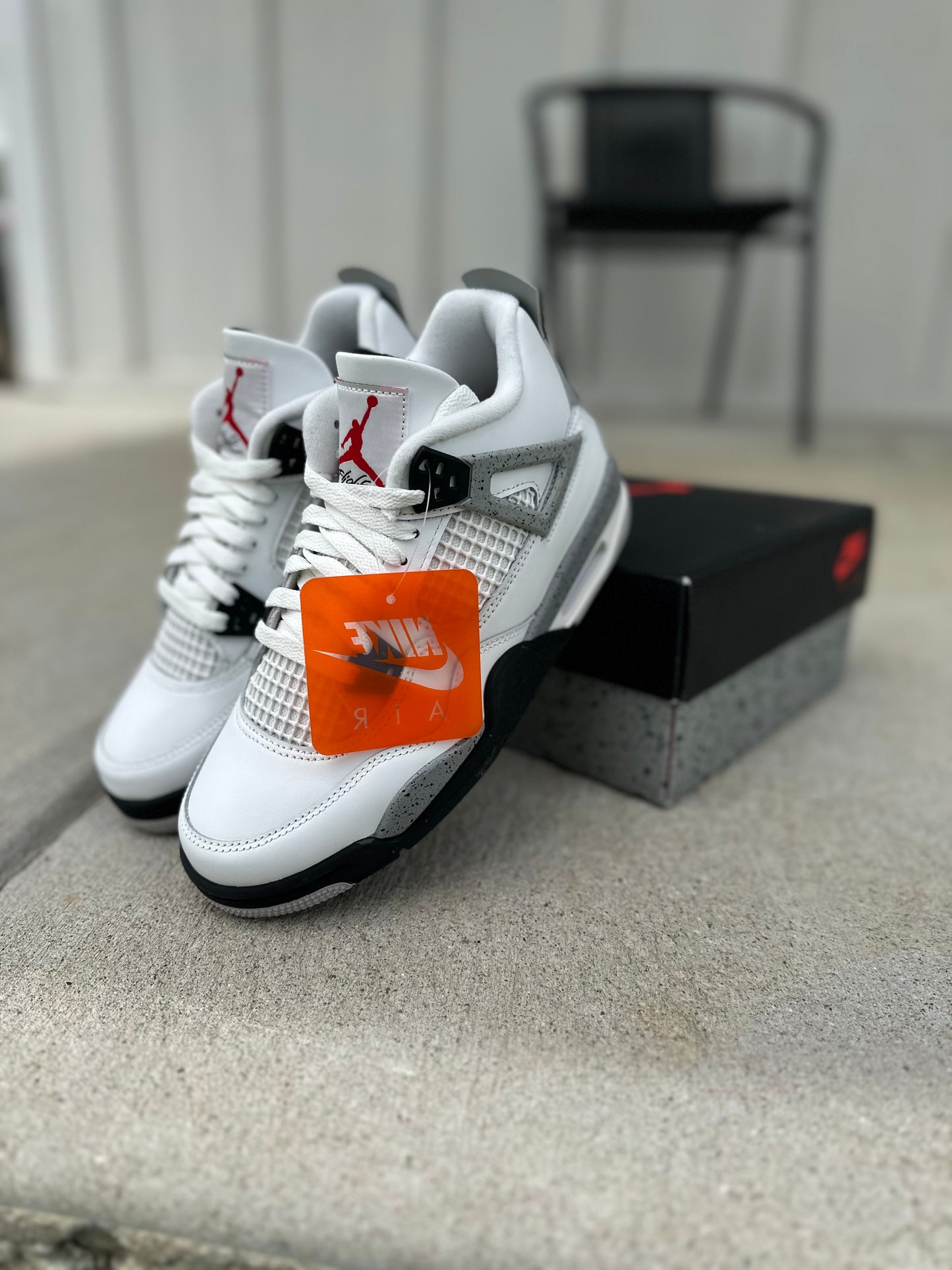 Jordan 4 Retro “White Cement” (2025)