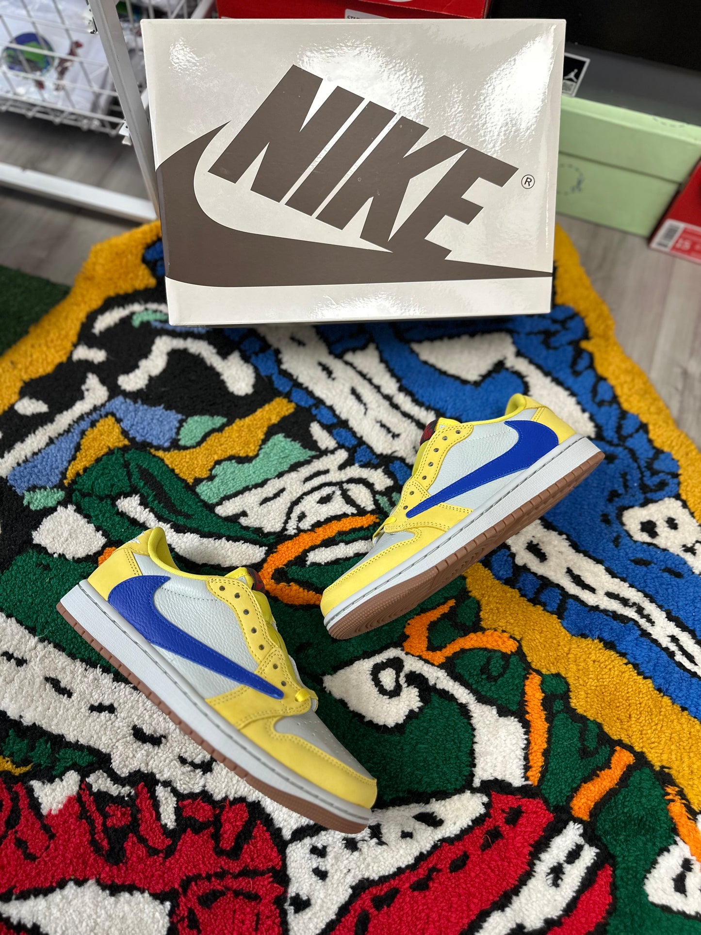 Jordan 1 Retro Low OG SP “Travis Scott Canary”