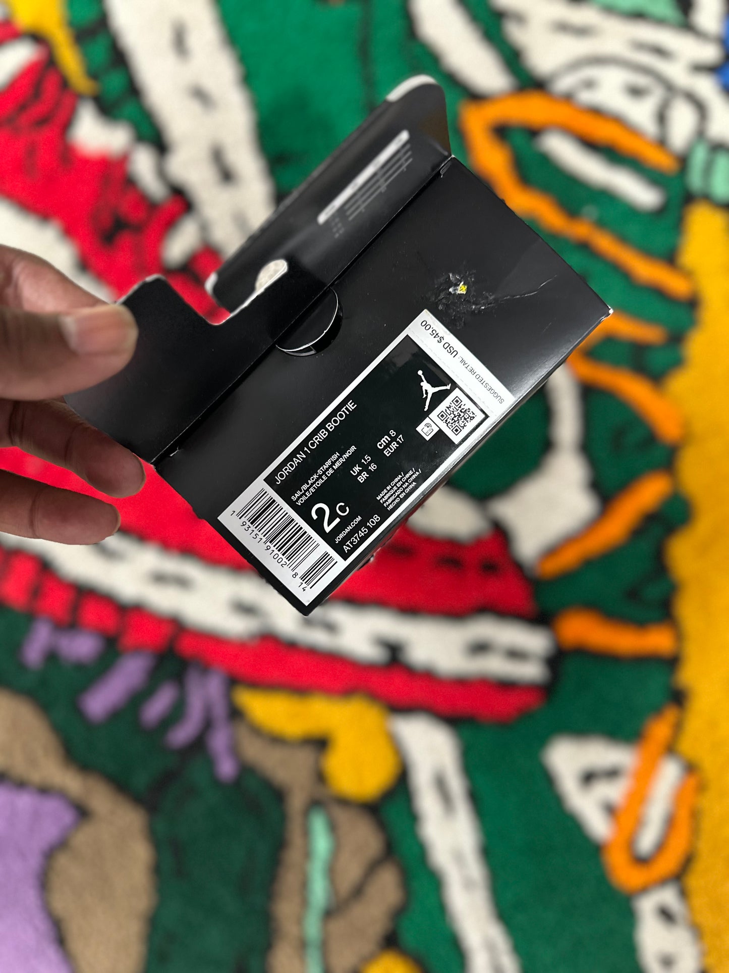 Jordan 1 Crib Bootie “Shattered Backboard” (1)