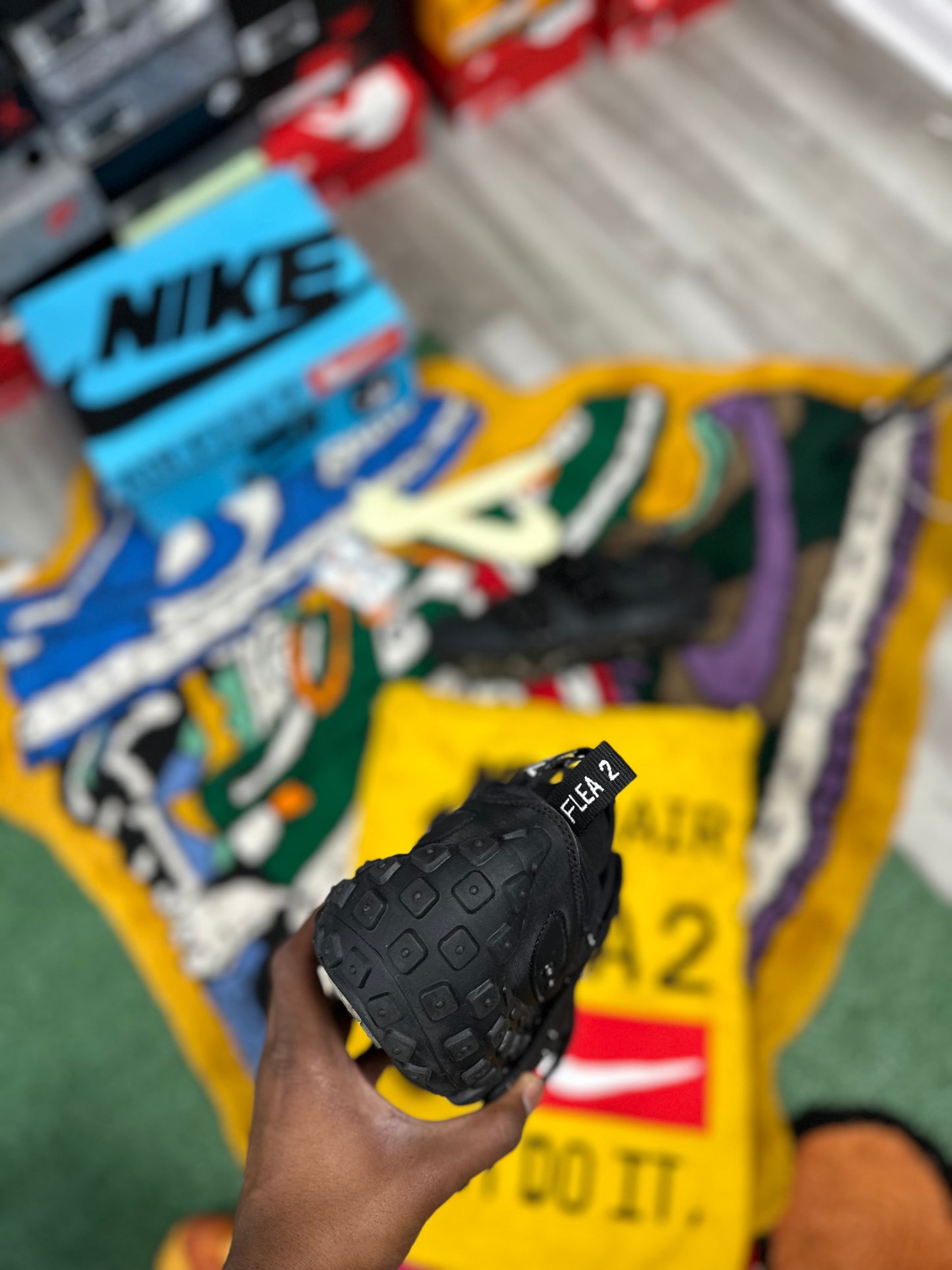 CPFM x Air Flea 2 “Black Alabaster”