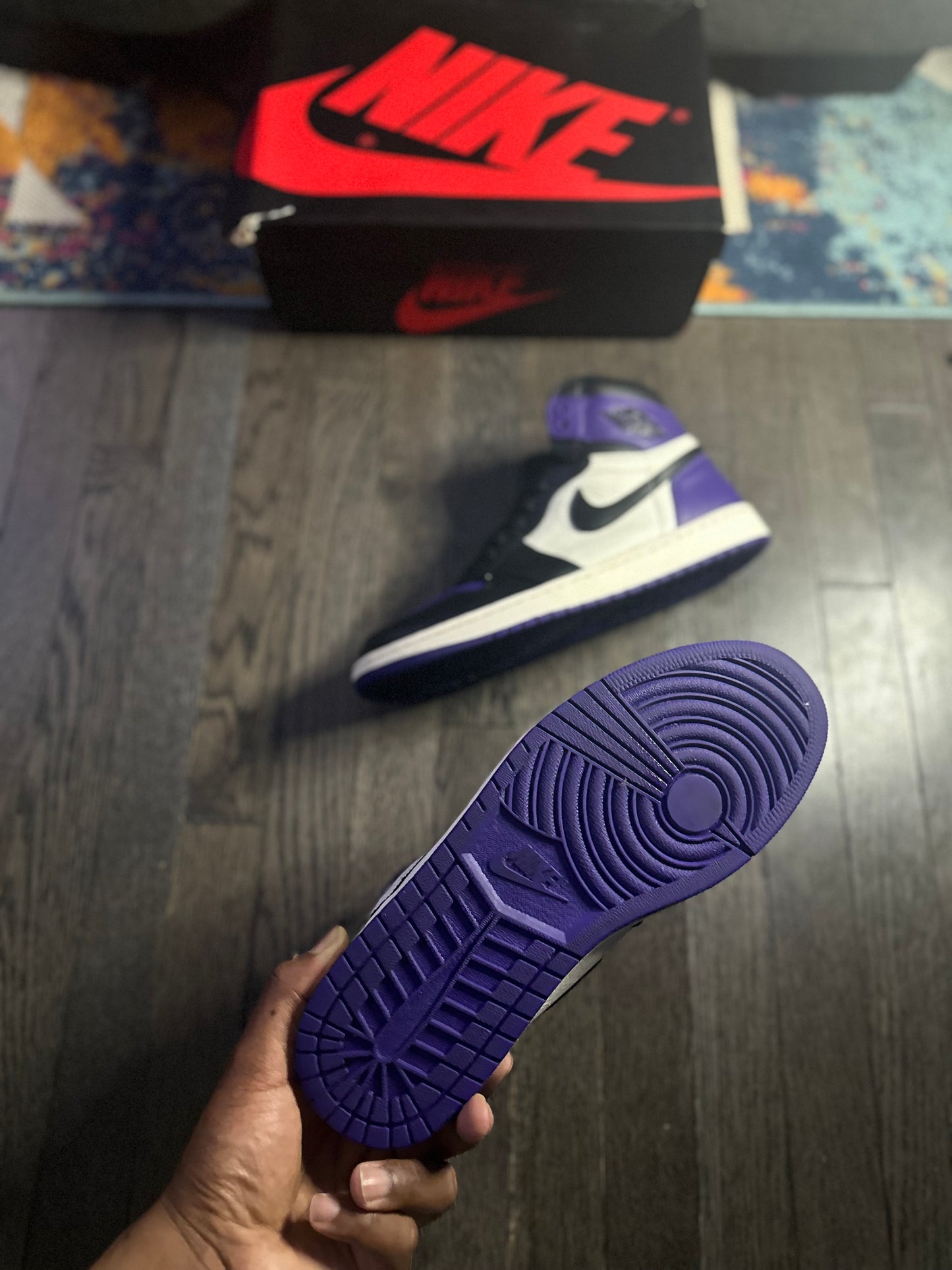 Air Jordan 1 Retro High OG “Court Purple” (2018)