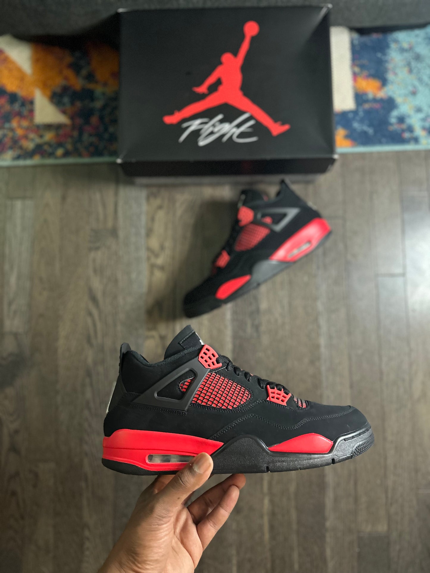 Air Jordan 4 Retro “Red Thunder”
