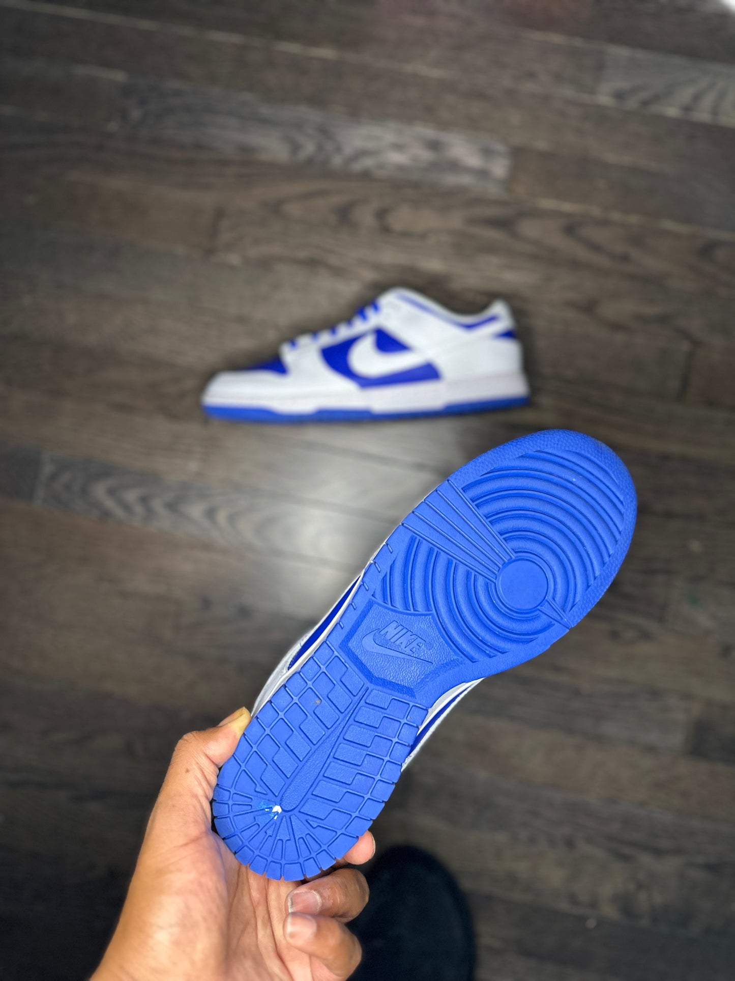 Nike Dunk Low “Racer Blue White”