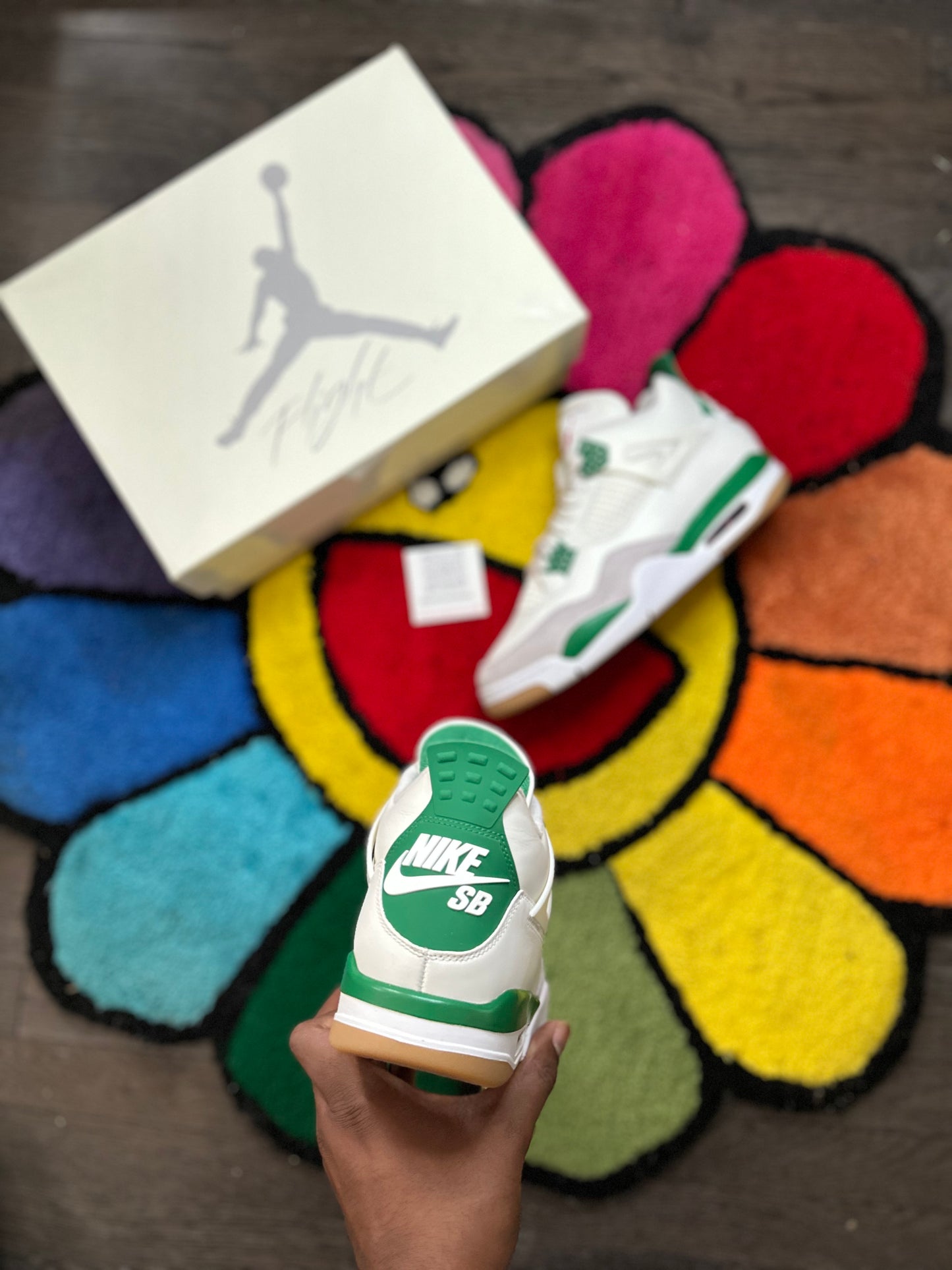 Jordan 4 Retro SB “Pine Green”