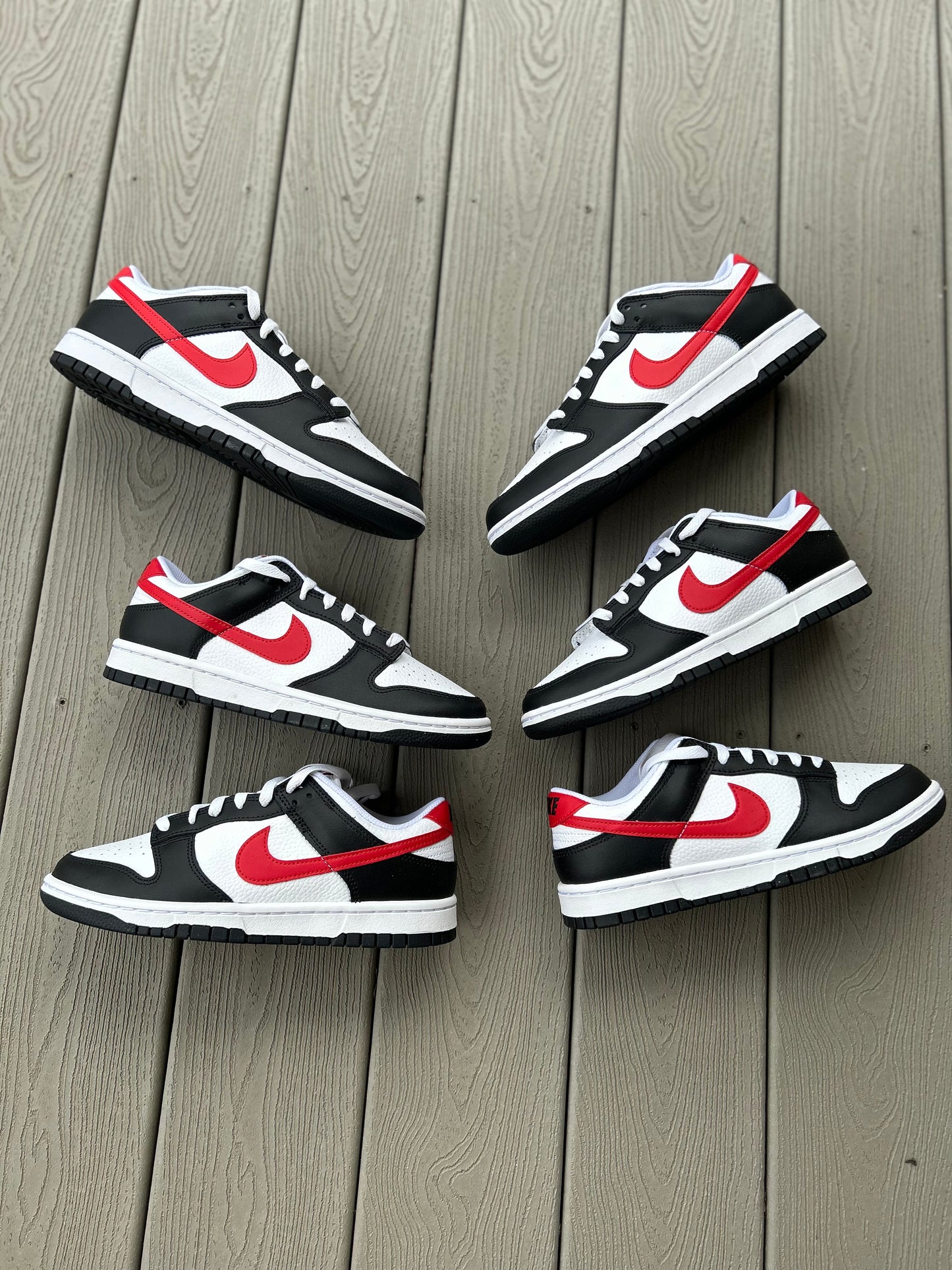 Nike Dunk Low “Red Swoosh Panda”