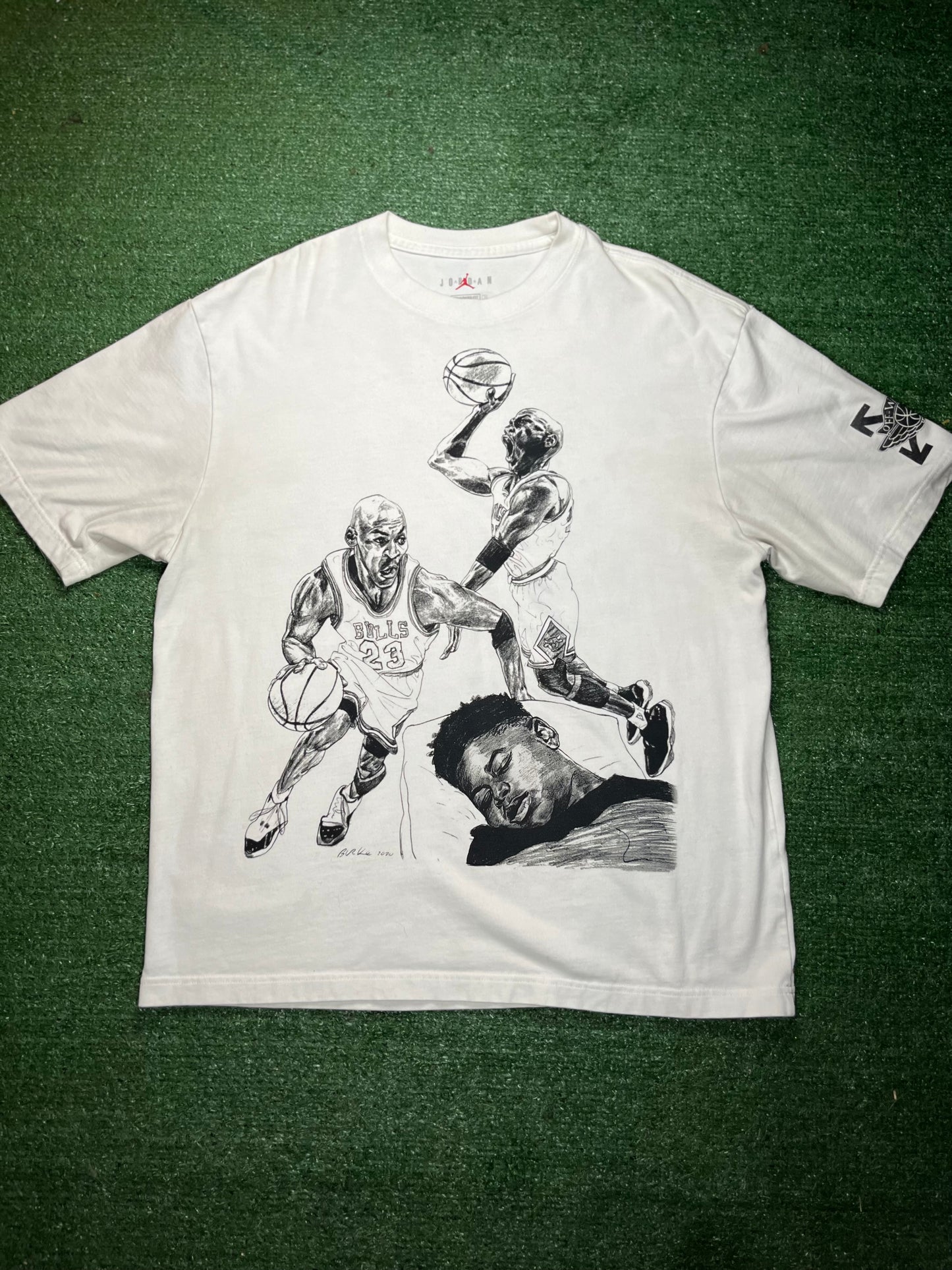 OFF-WHITE x Jordan T-Shirt “White”