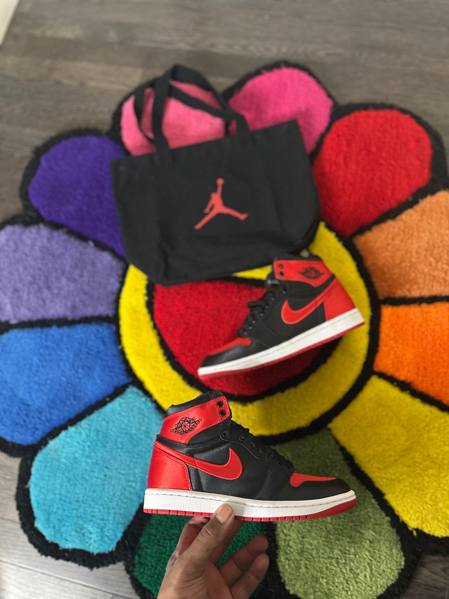 Jordan 1 Retro High “Satin Bred”