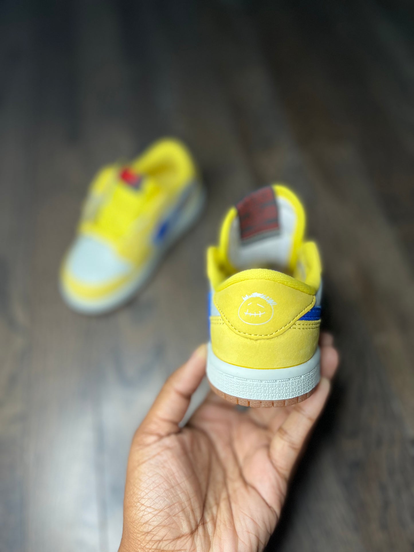 Travis Scott X Air Jordan 1 Retro Low OG SP “TD” 
“Canary”