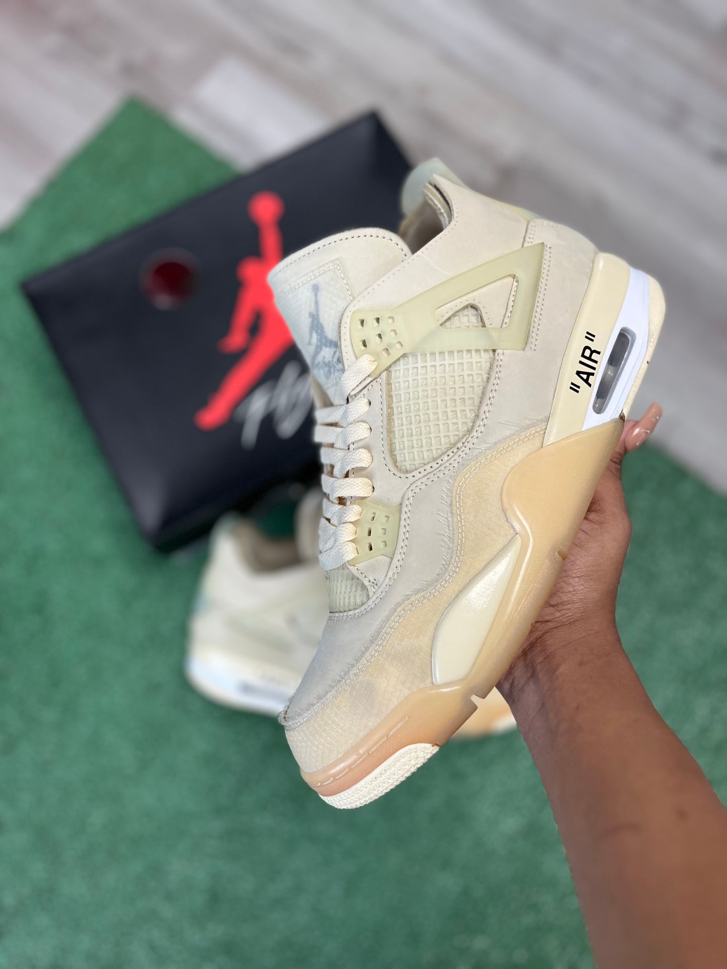 Jordan 4 Retro “Off-White Sail”