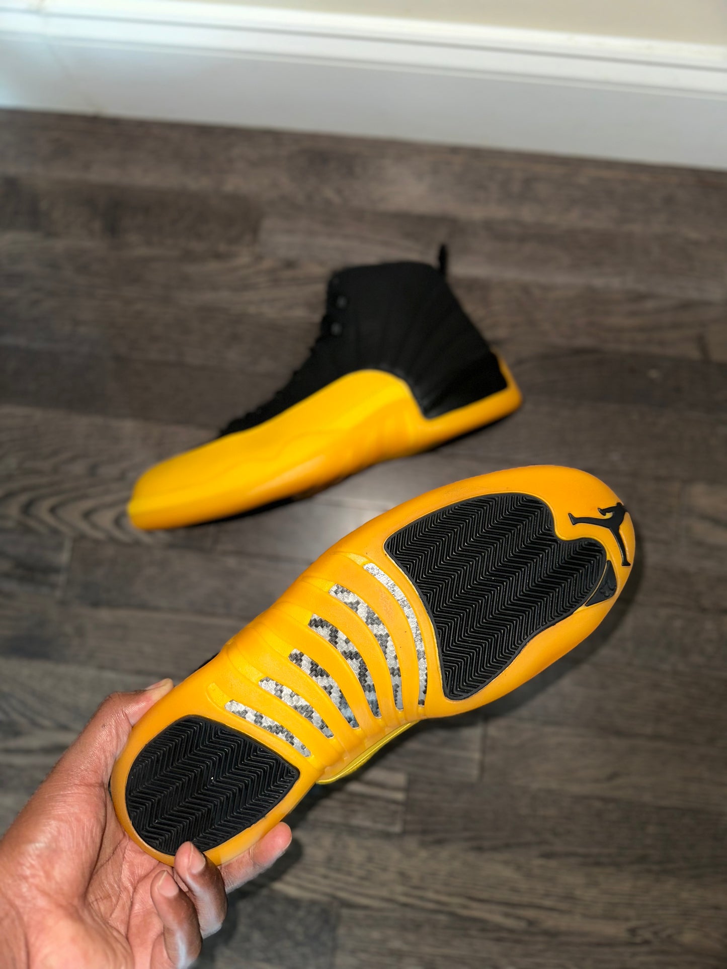 Jordan 12 Retro “Black University Gold”