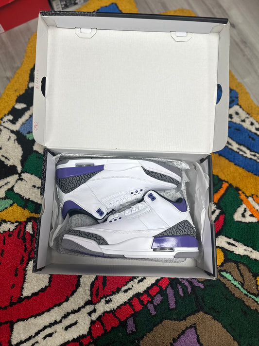 Jordan 3 Retro “Dark Iris”