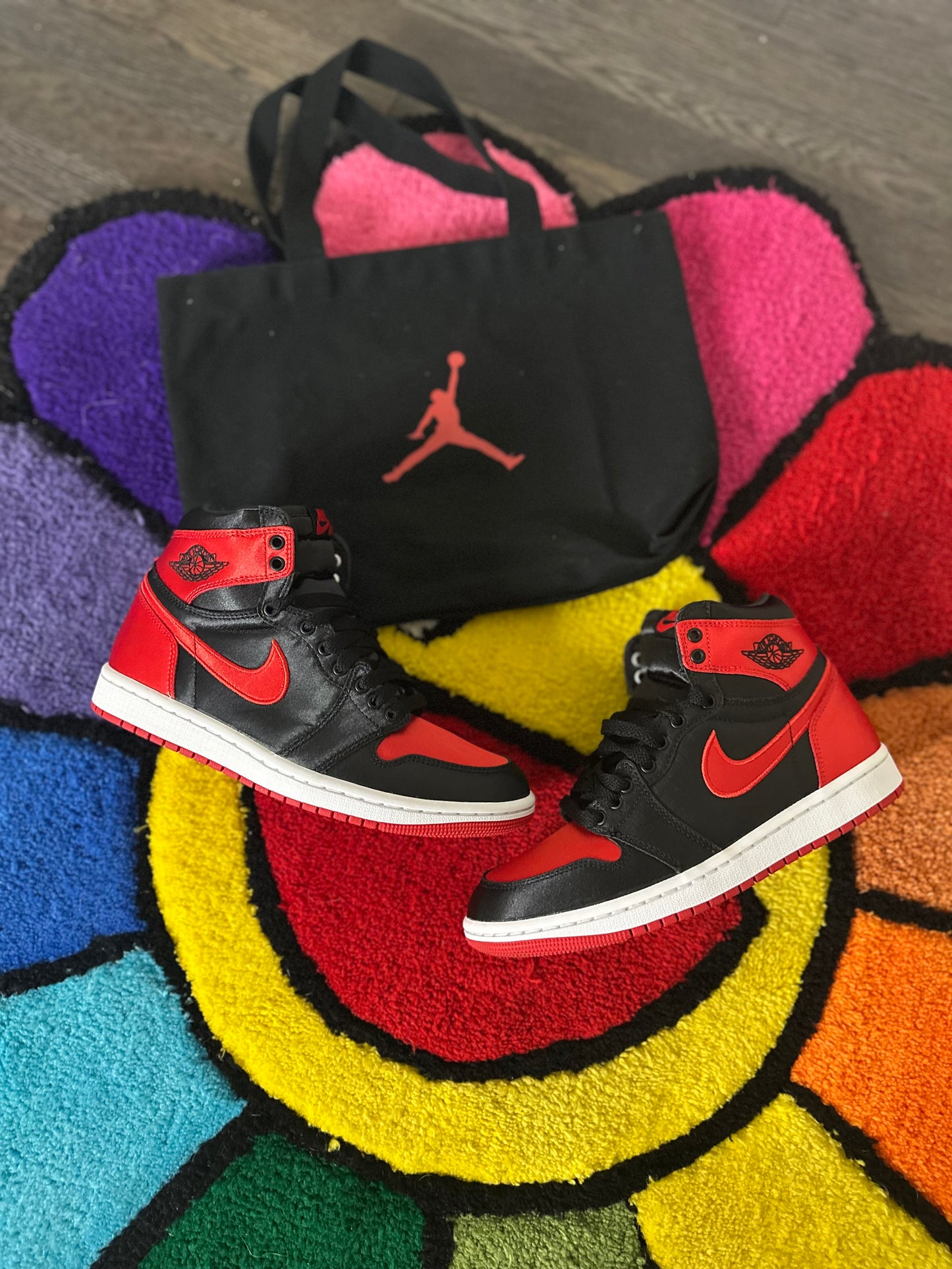 Jordan 1 Retro High “Satin Bred”