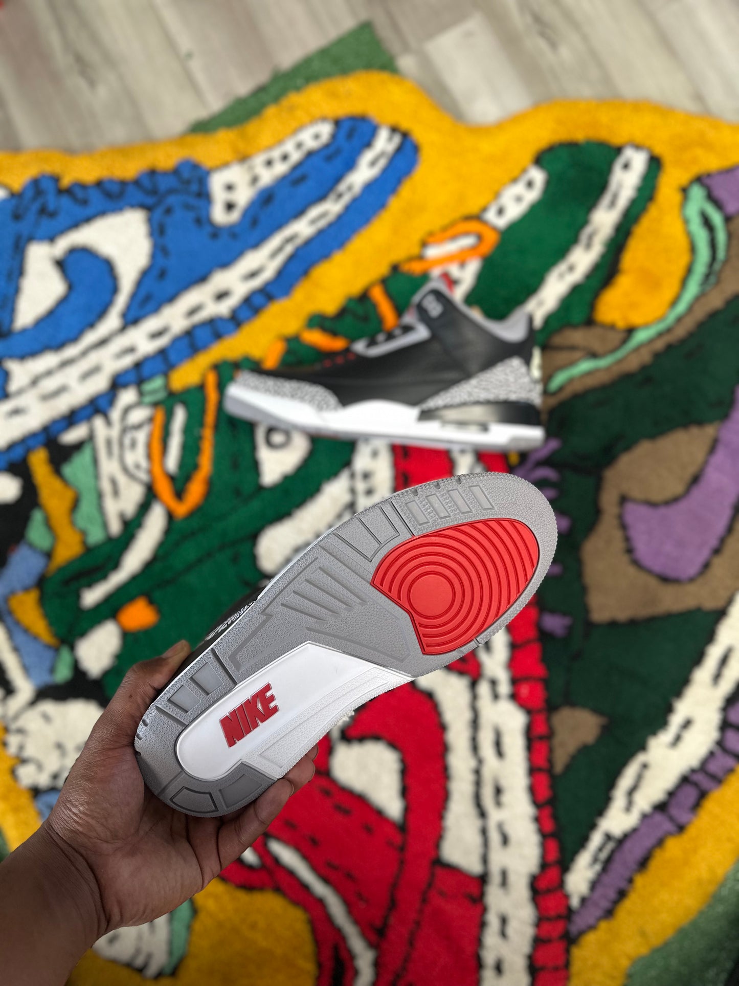 Jordan 3 Retro “Black Cement” (2018)