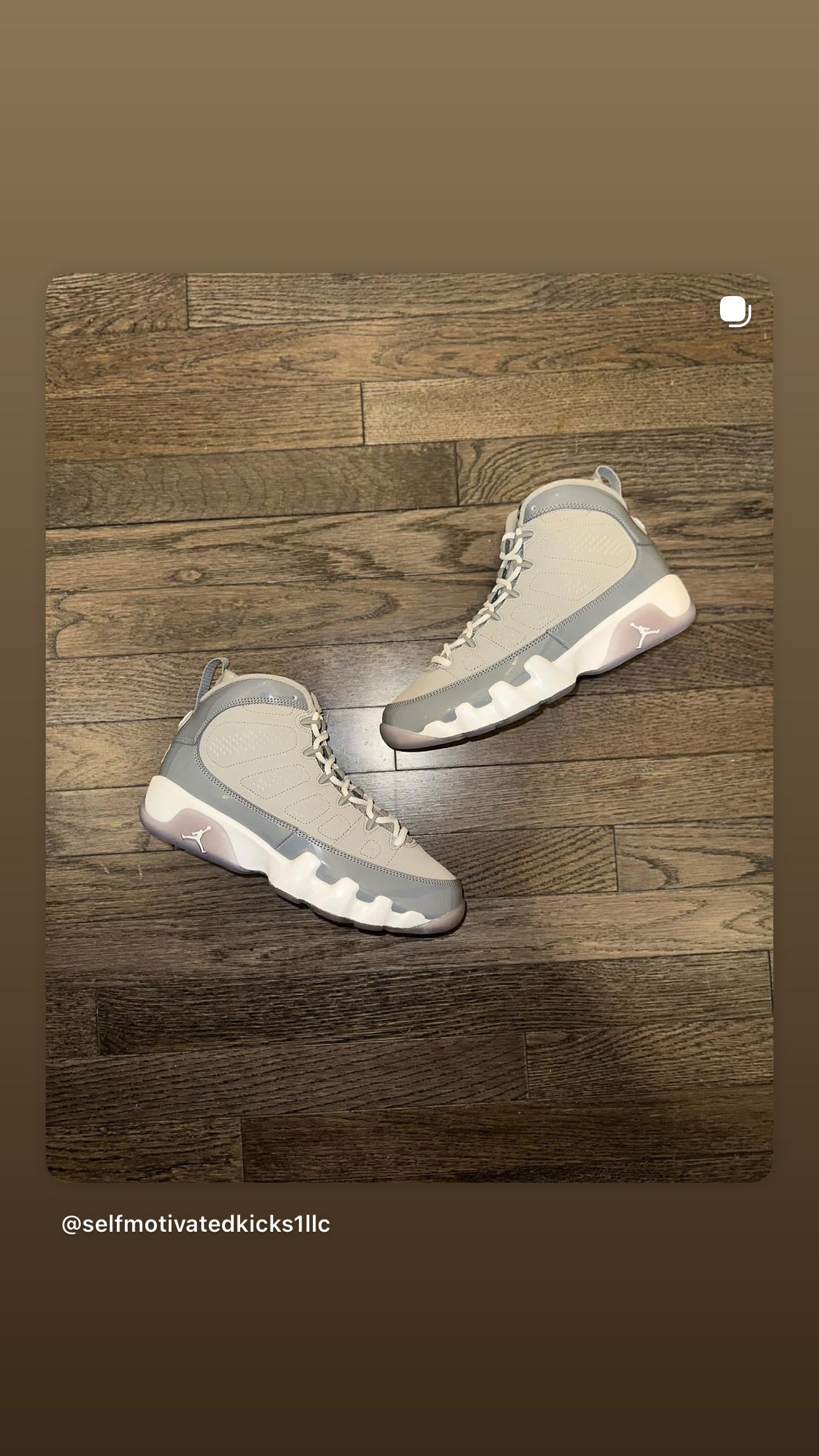 Jordan 9 Retro “Cool Grey”