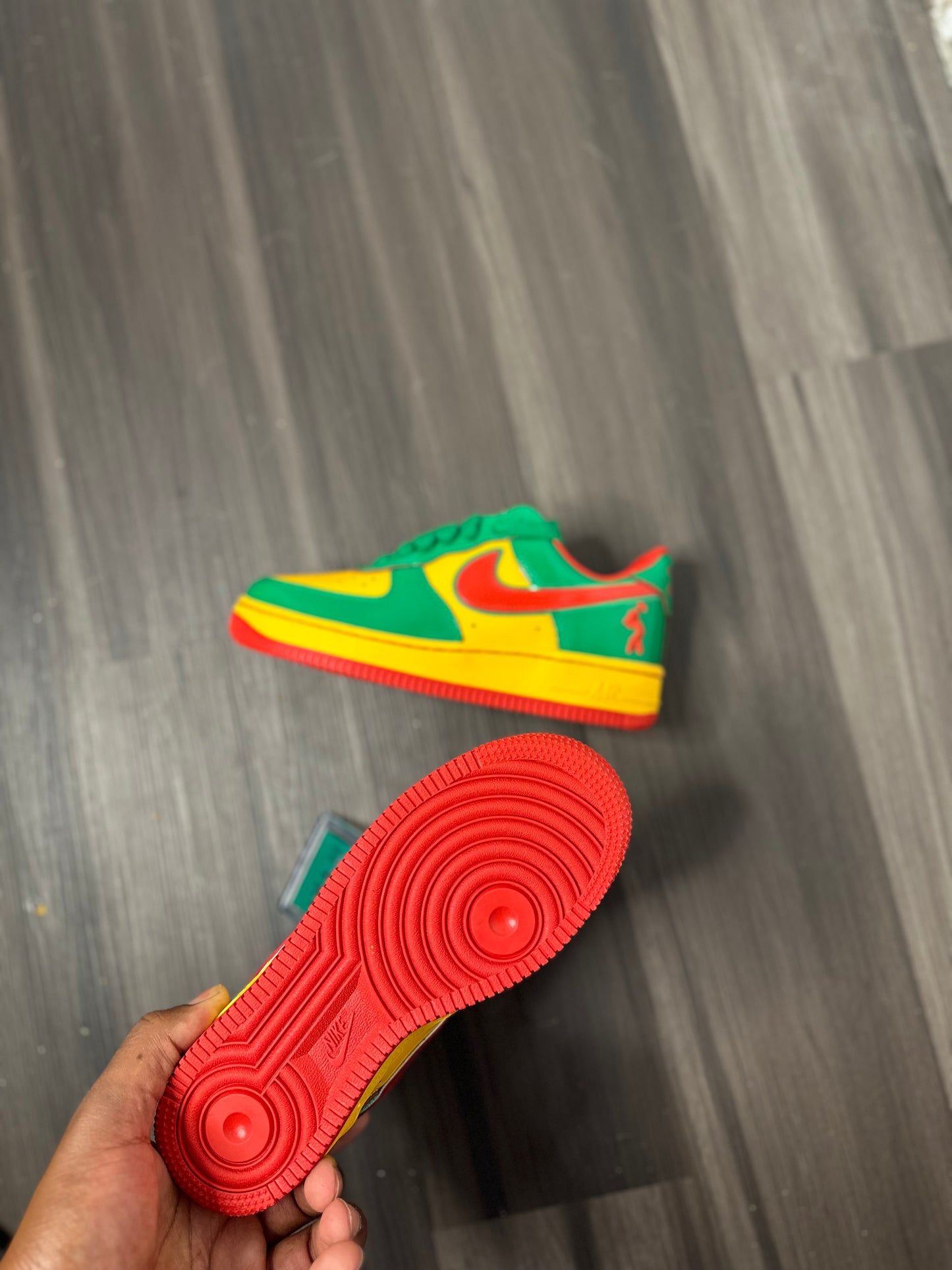 Nike Air Force 1 Low “Lil Yachty Concrete Boys Lucky Green”