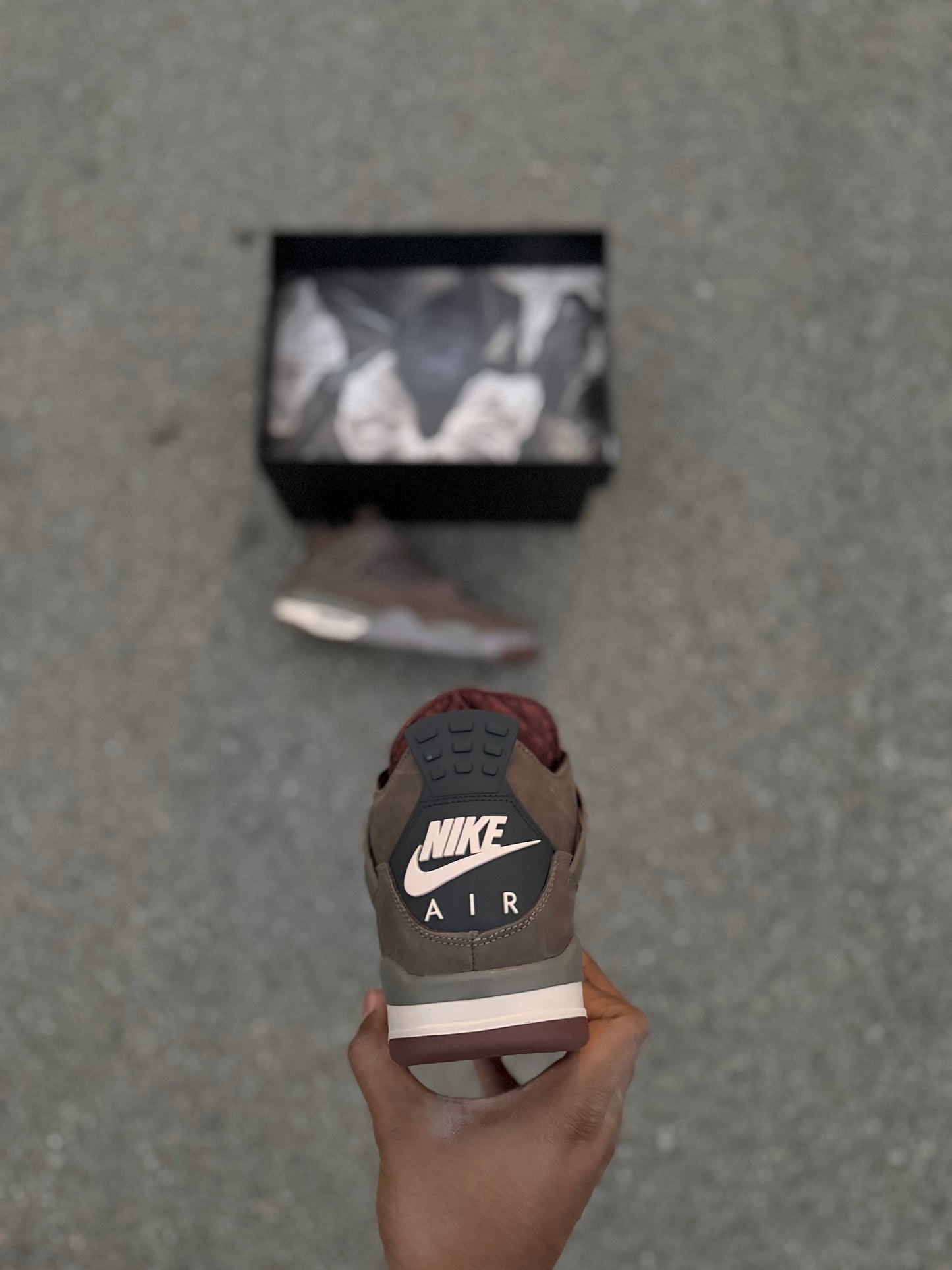 Jordan 4 Retro SP “A Ma Maniere Dark Mocha”