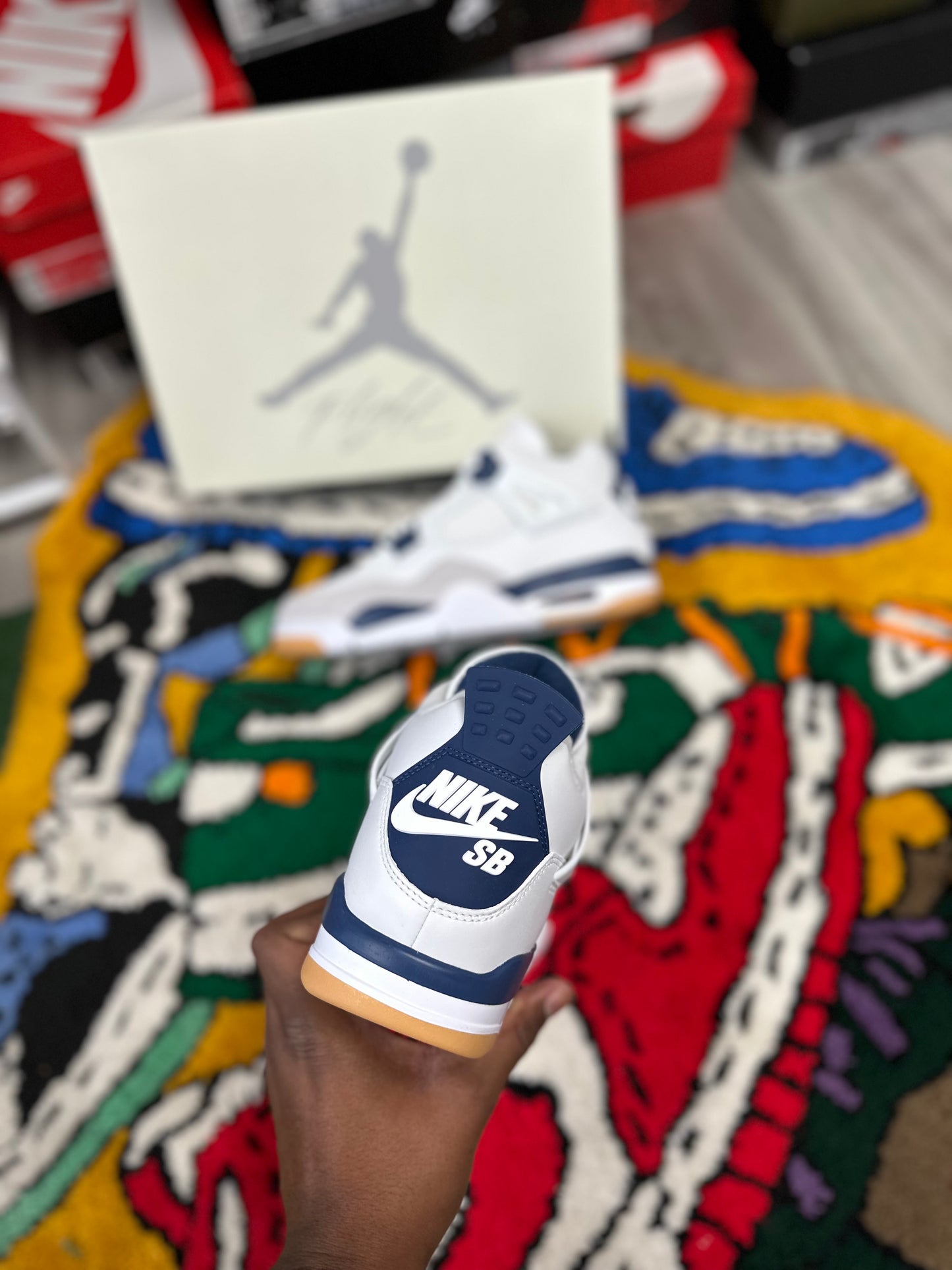 Jordan 4 Retro SB “Navy”