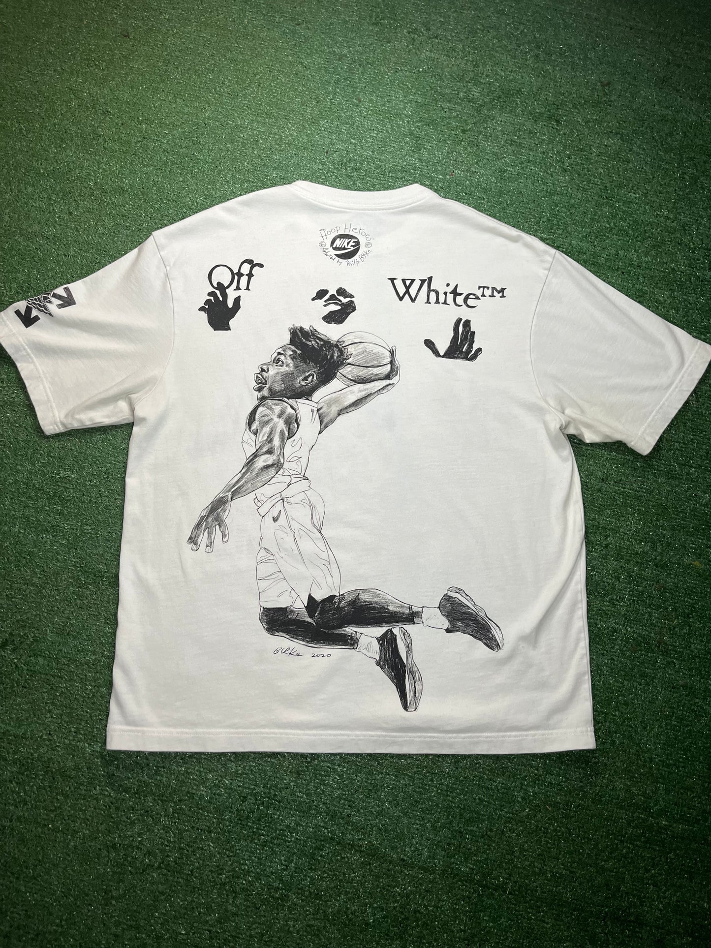 OFF-WHITE x Jordan T-Shirt “White”