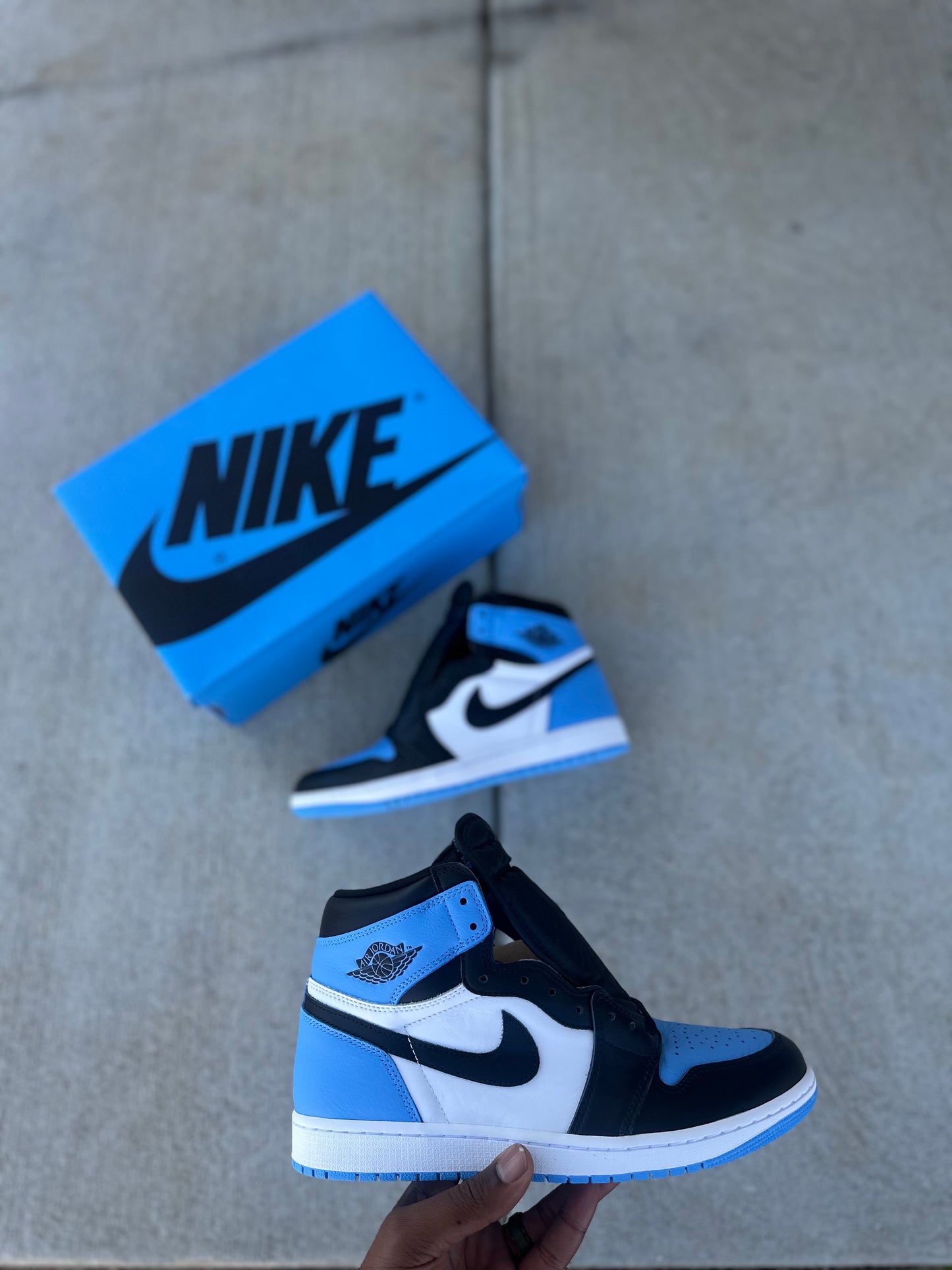 Jordan 1 Retro High “ OG UNC Toe”