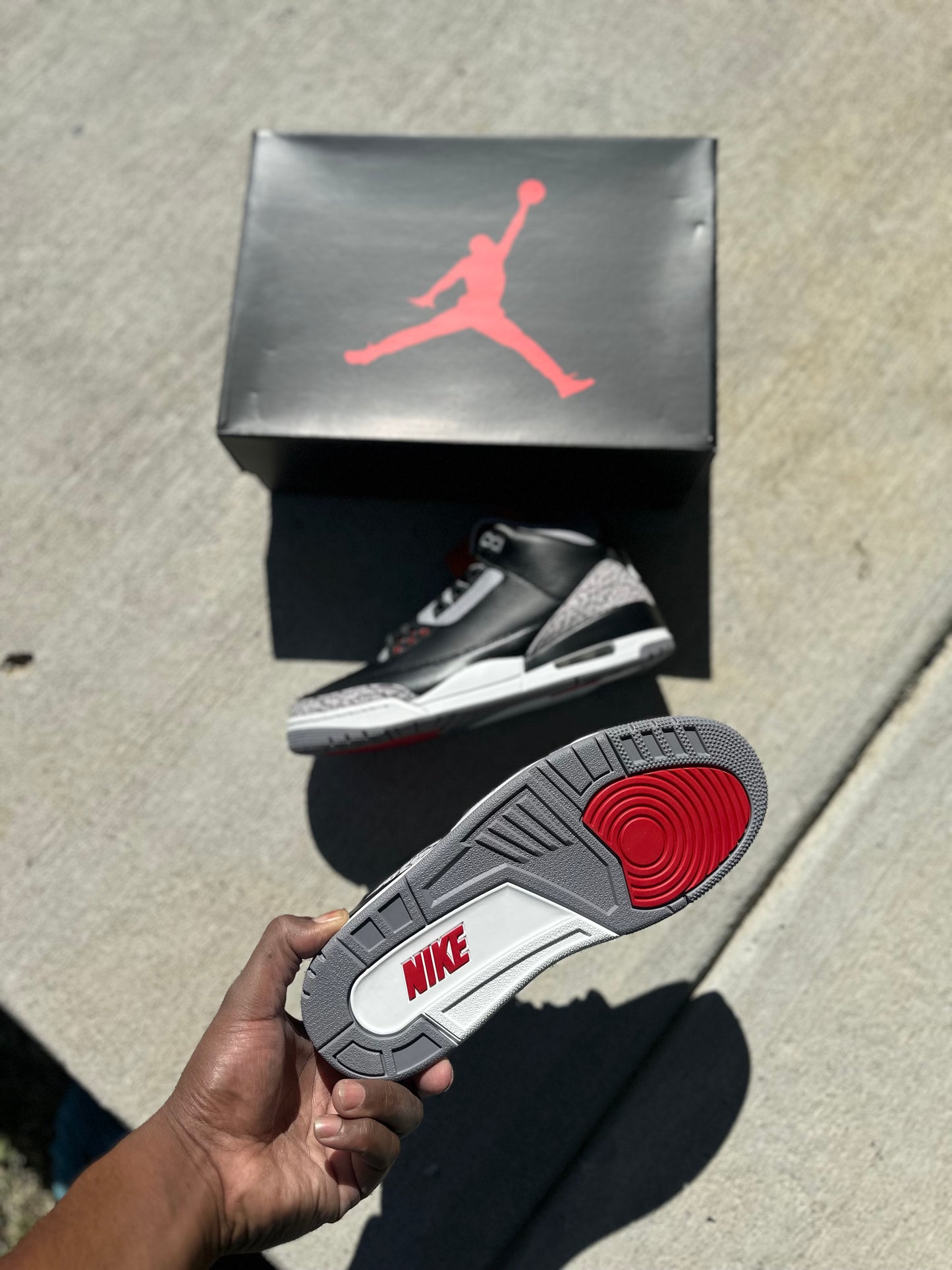 Jordan 3 Retro OG “Black Cement” (2024)