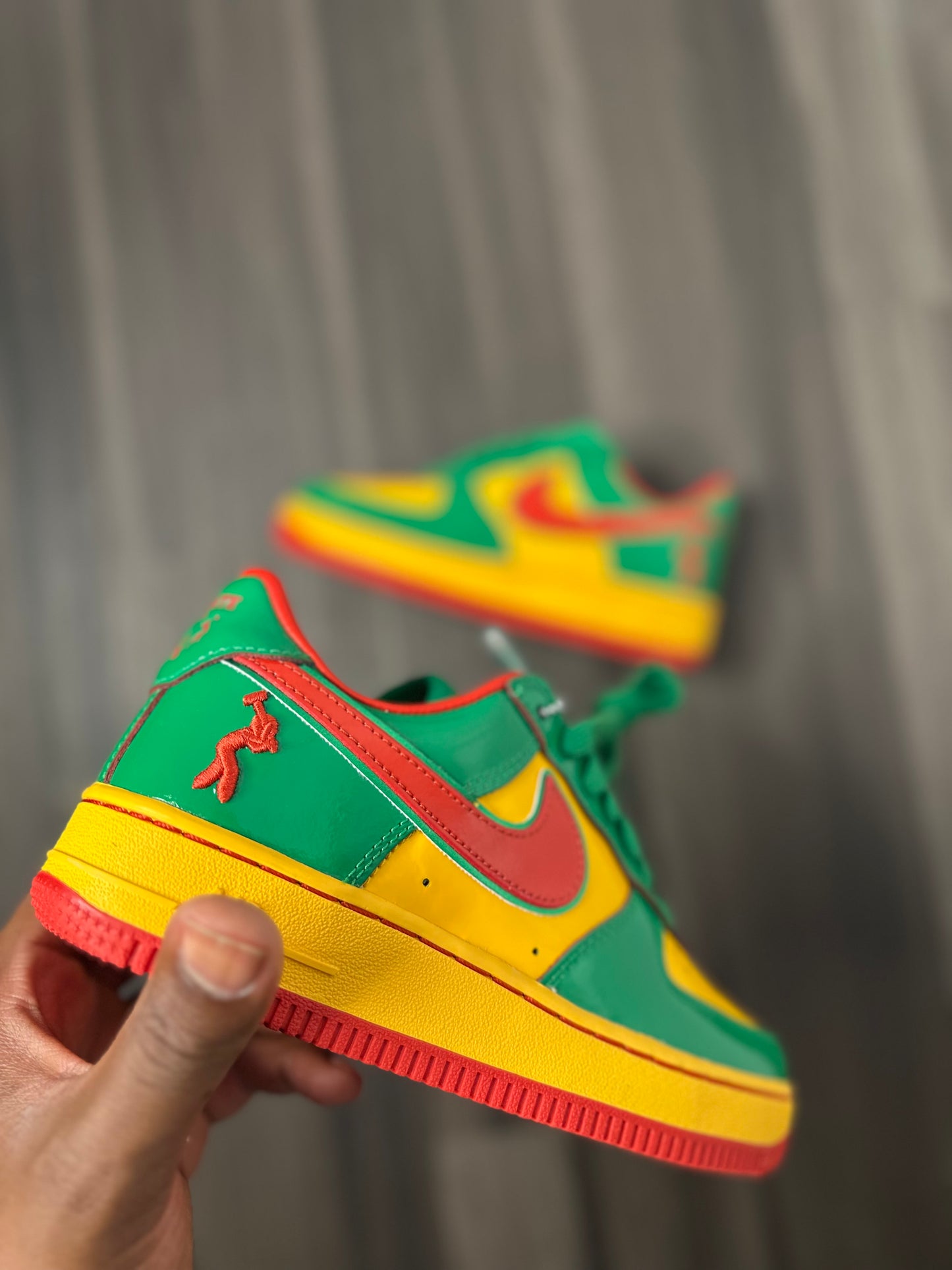 Nike Air Force 1 Low “Lil Yachty Concrete Boys Lucky Green”