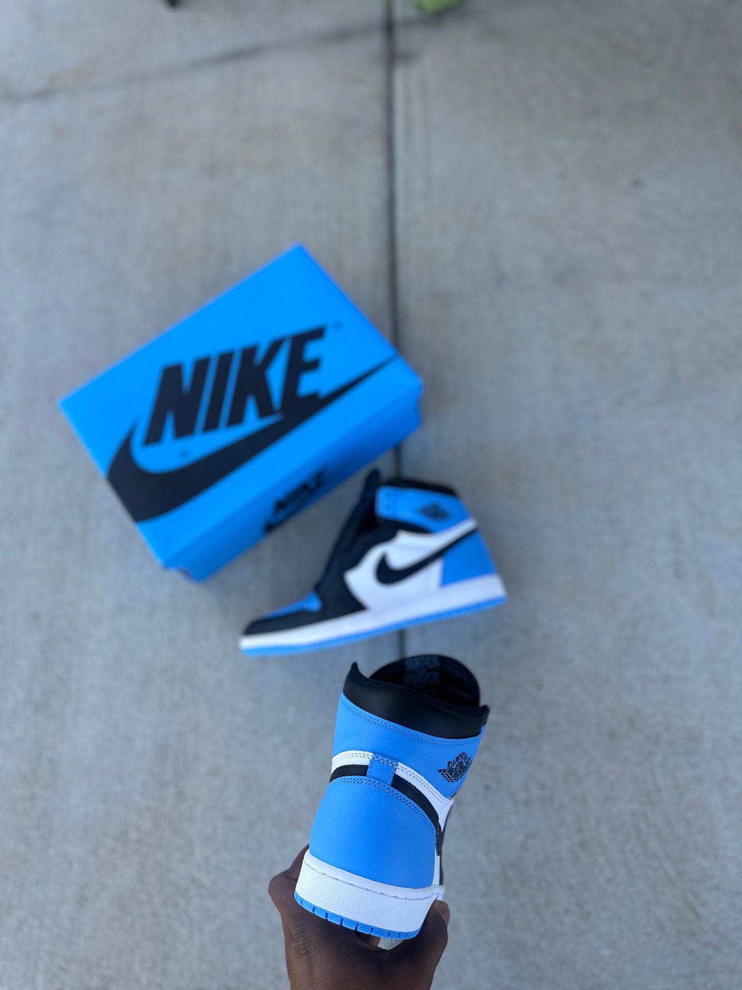 Jordan 1 Retro High “ OG UNC Toe”