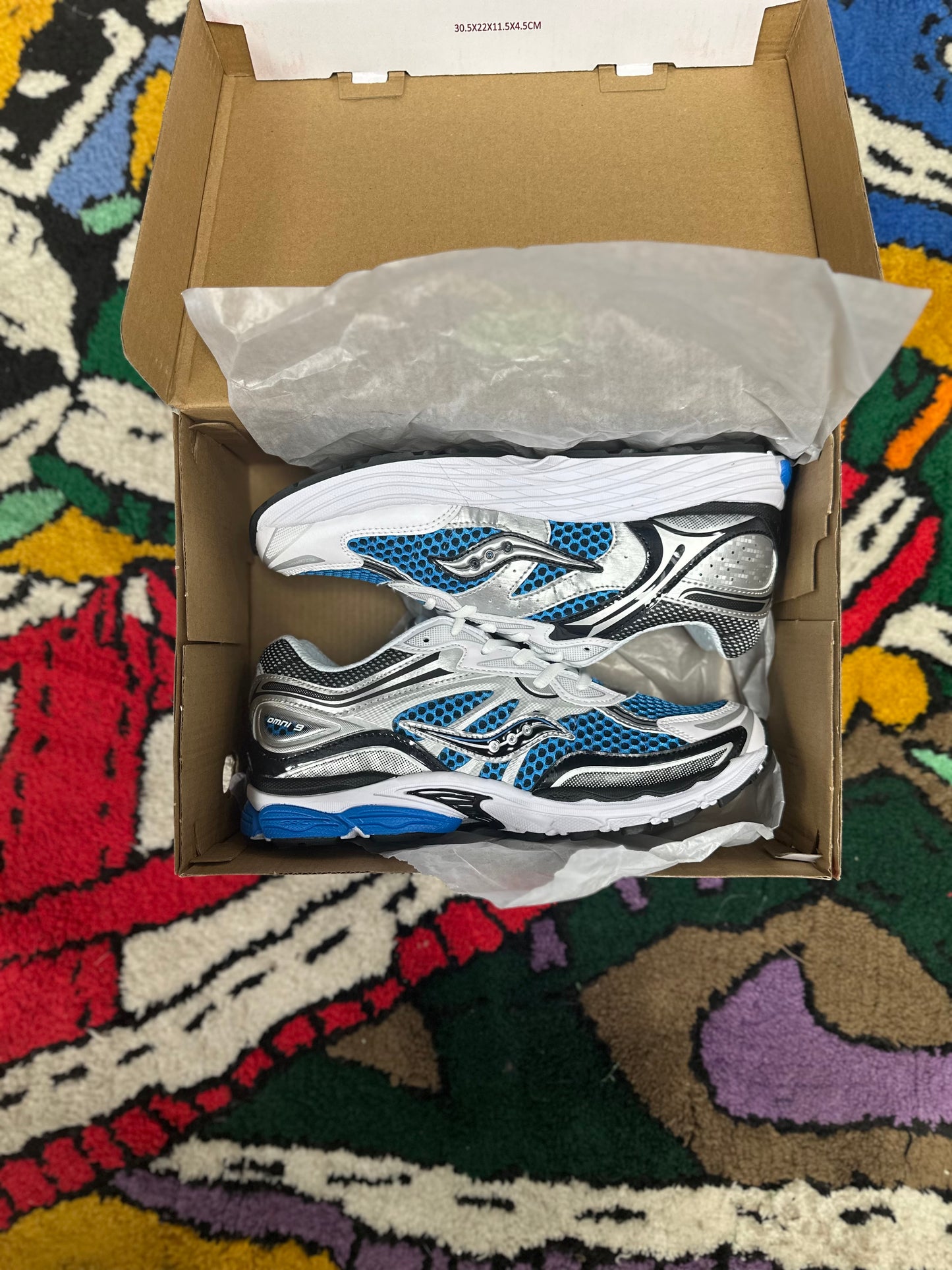 Saucony Progrid Omni 9 “Royal Silver”