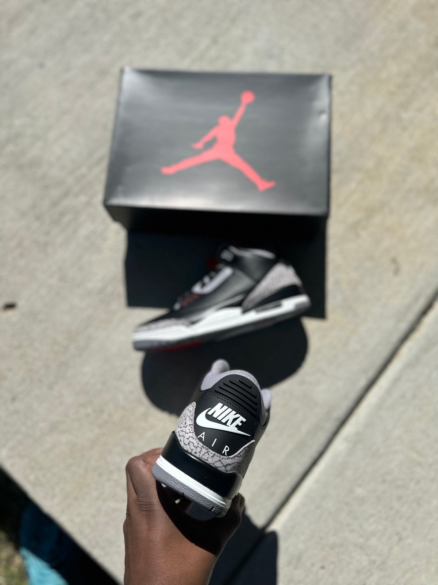 Jordan 3 Retro OG “Black Cement” (2024)