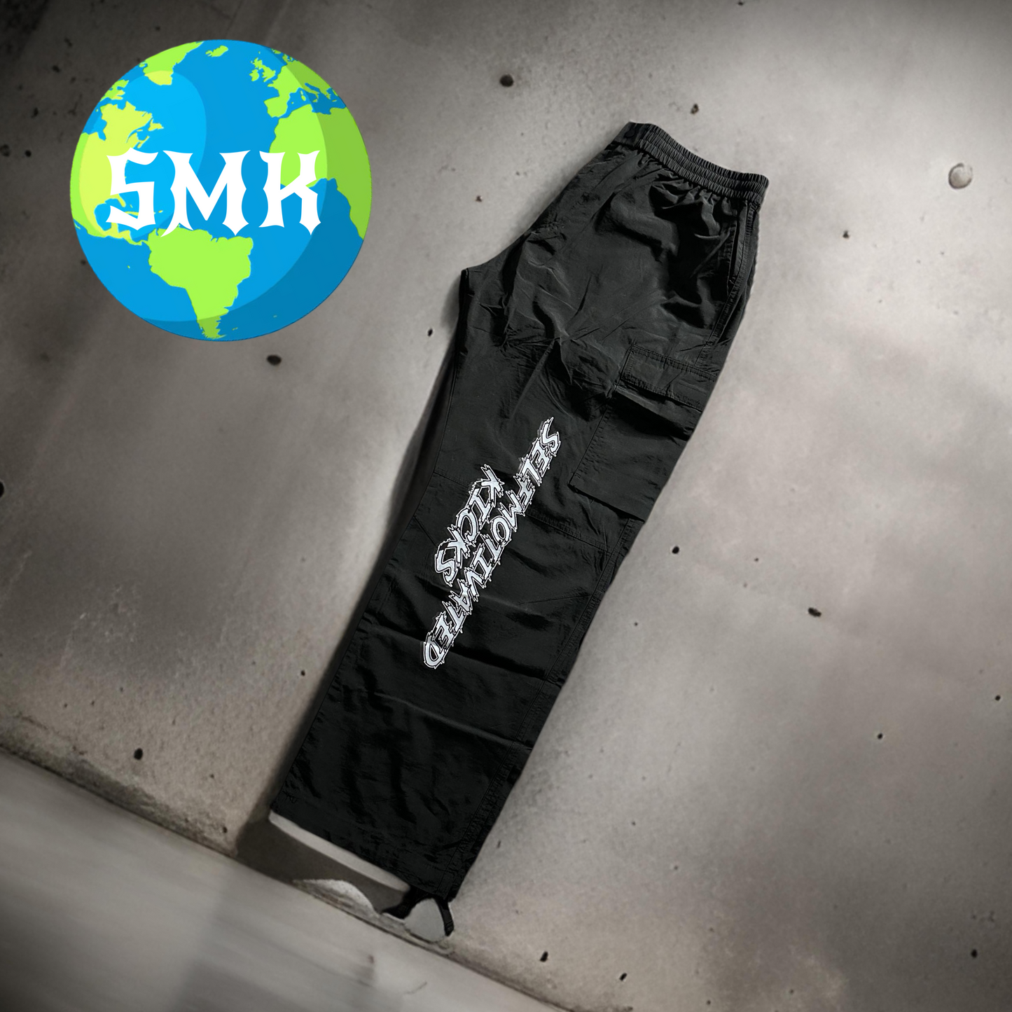 SMK “Brainwashed” Collection Nylon Cargo Pants