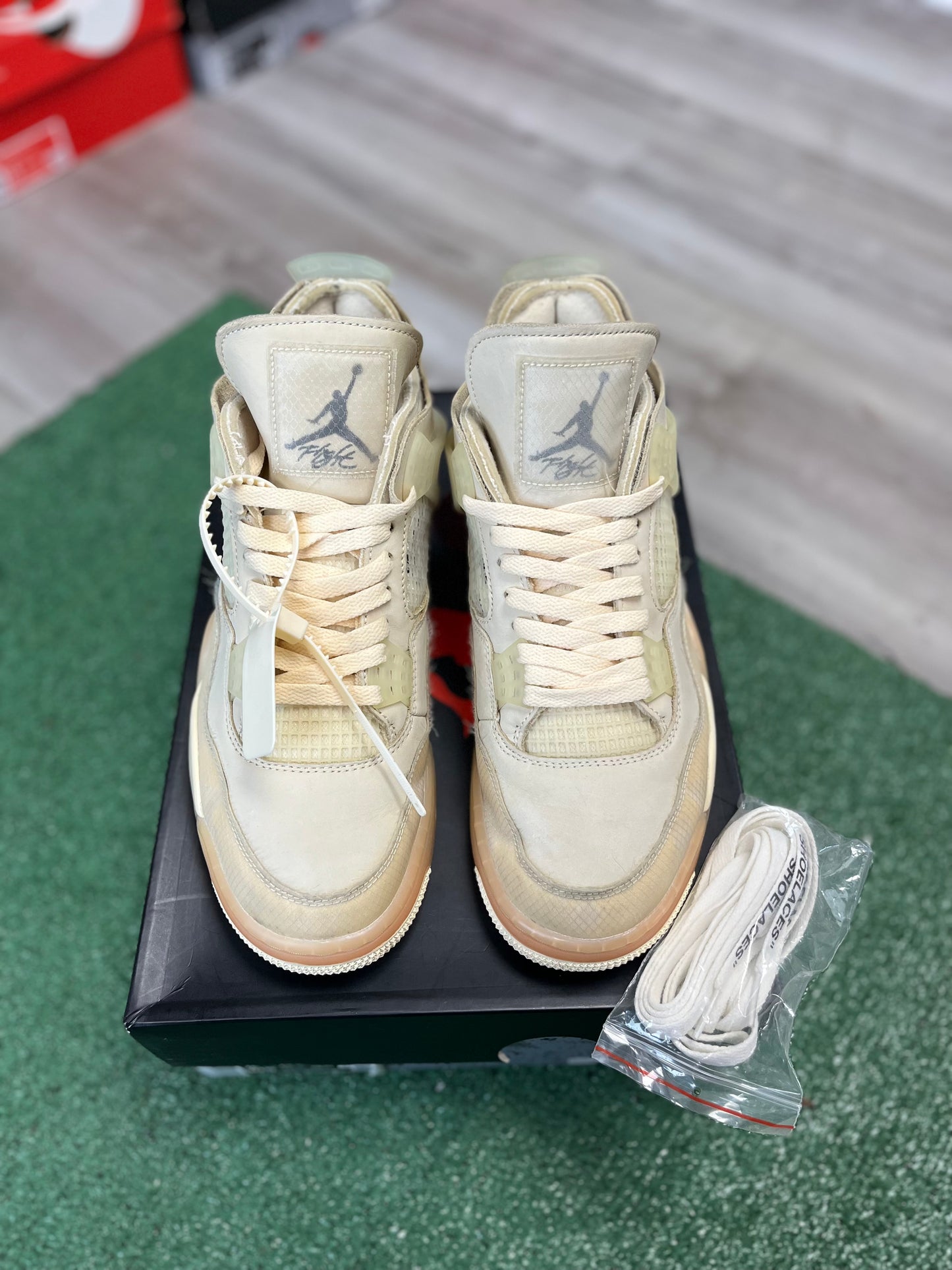 Jordan 4 Retro “Off-White Sail”