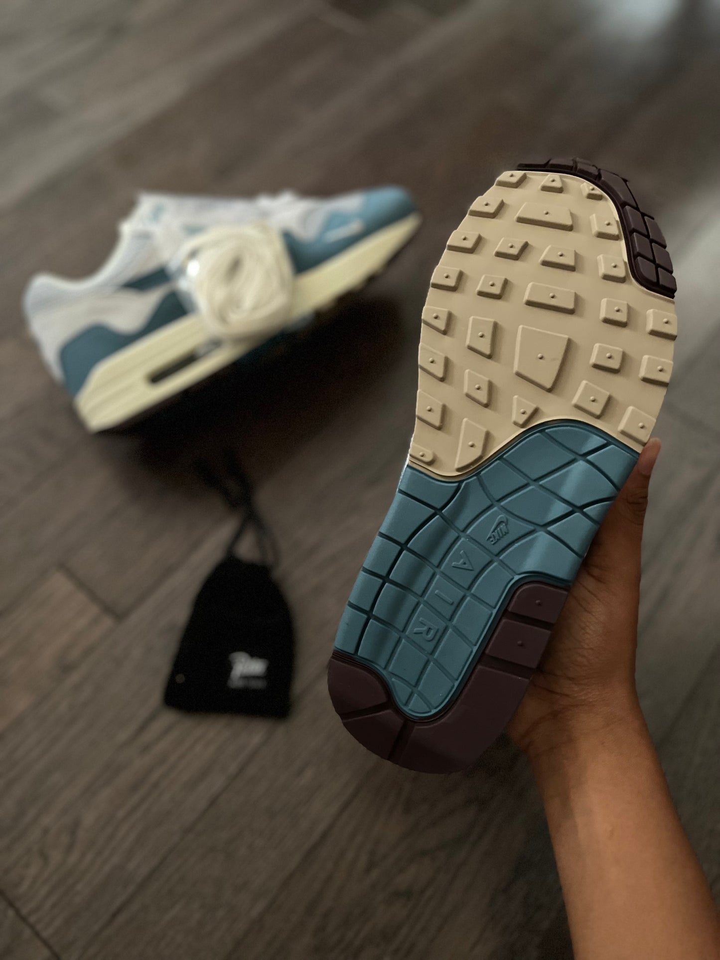 Patta X Air Max 1 “Noise Aqua”