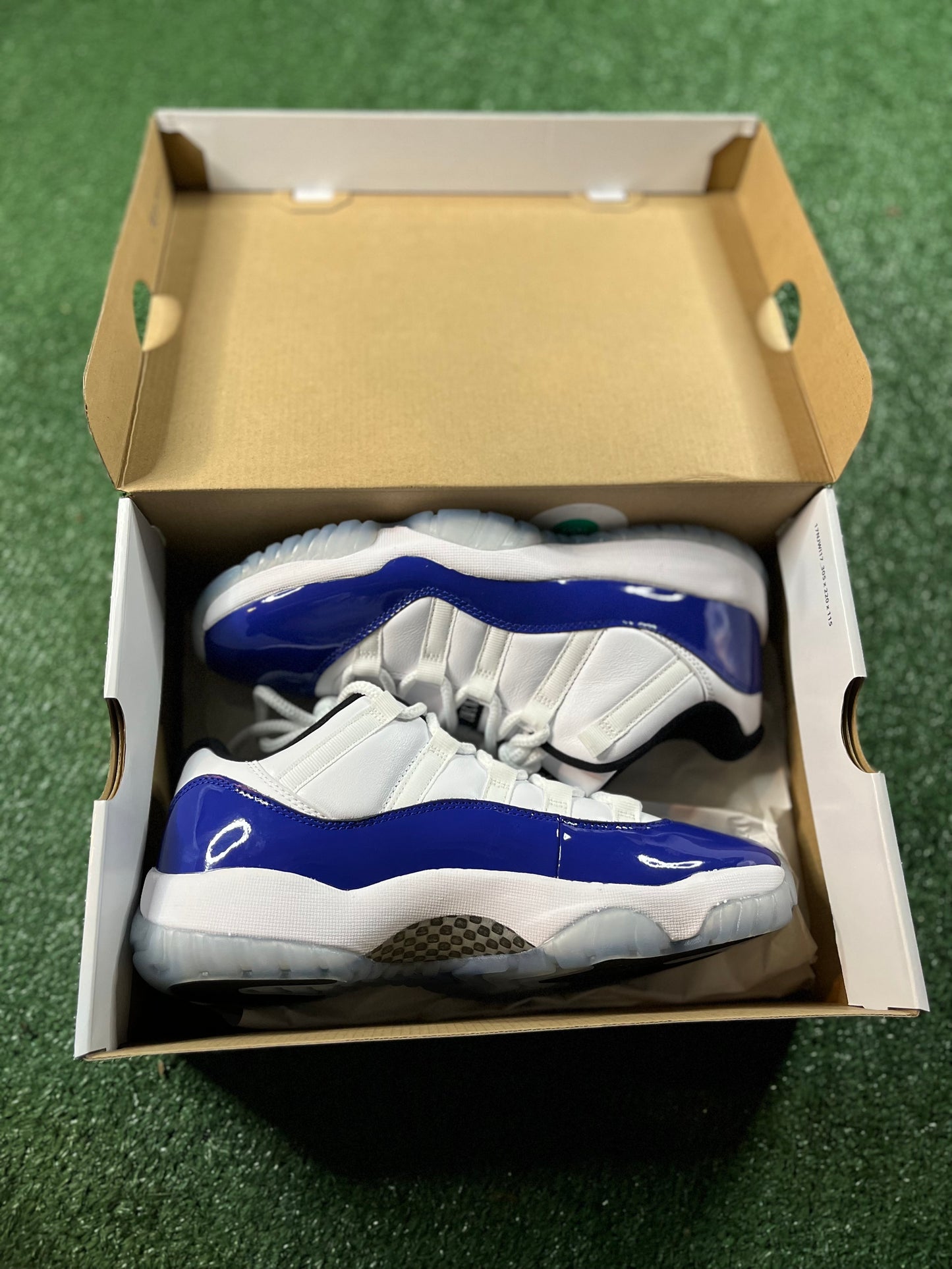 Jordan 11 Retro Low “White Concord”