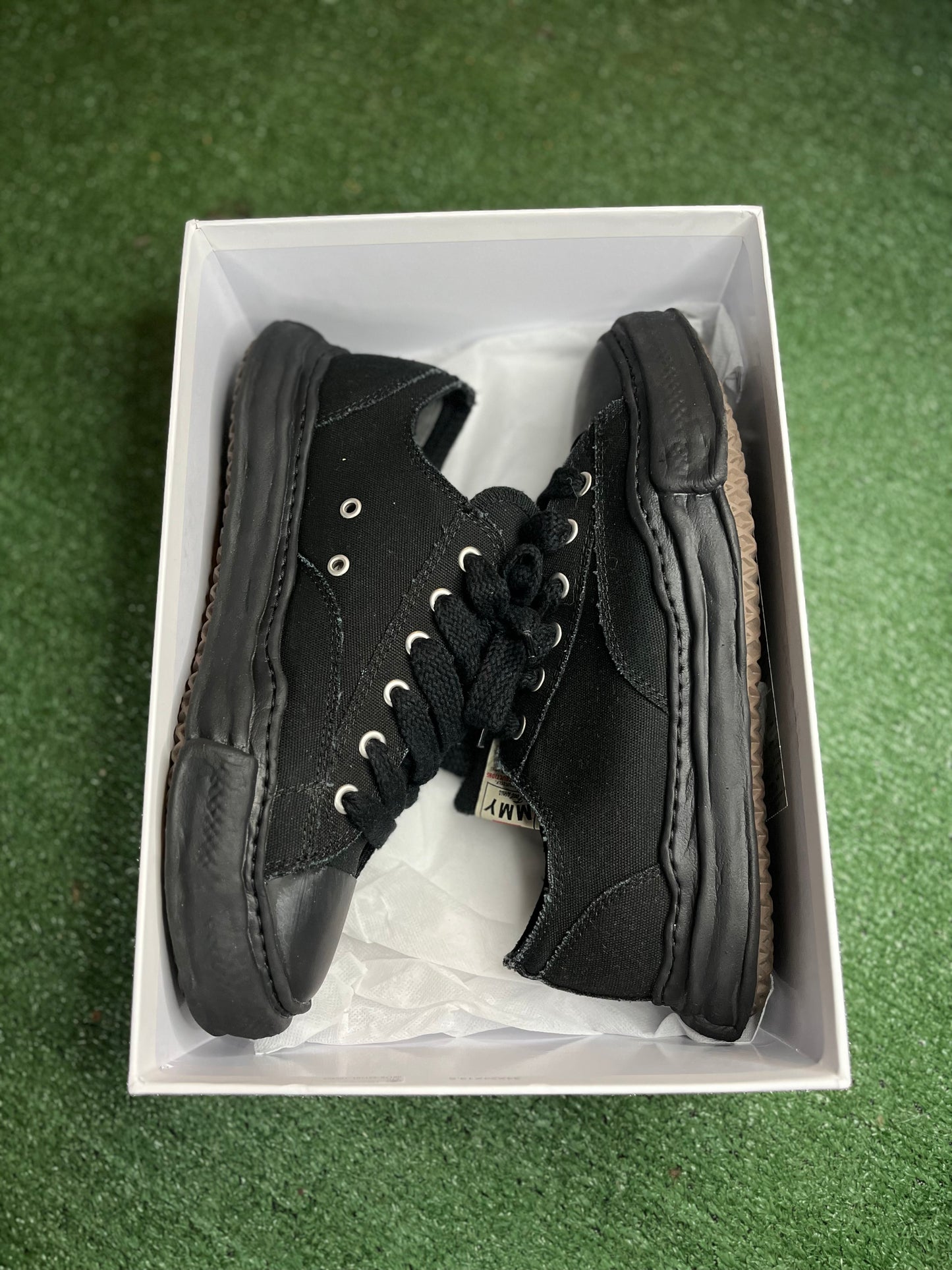 Maison Mihara Yasuhiro Peterson 23 OG Sole Canvas Low 
“Black”