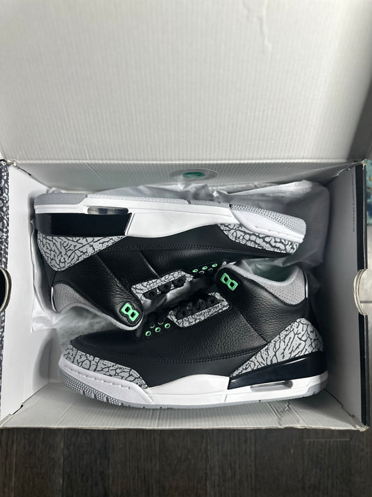 Jordan 3 Retro “Green Glow”