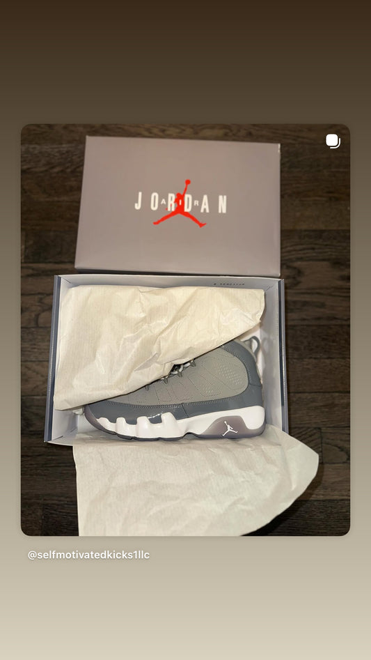 Jordan 9 Retro “Cool Grey”