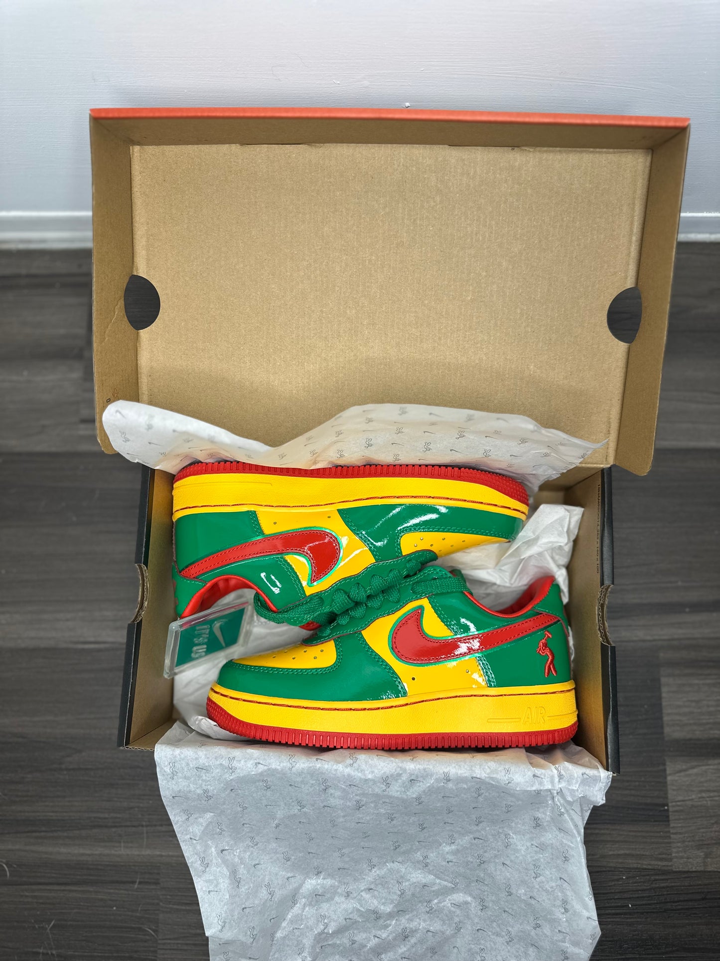 Nike Air Force 1 Low “Lil Yachty Concrete Boys Lucky Green”