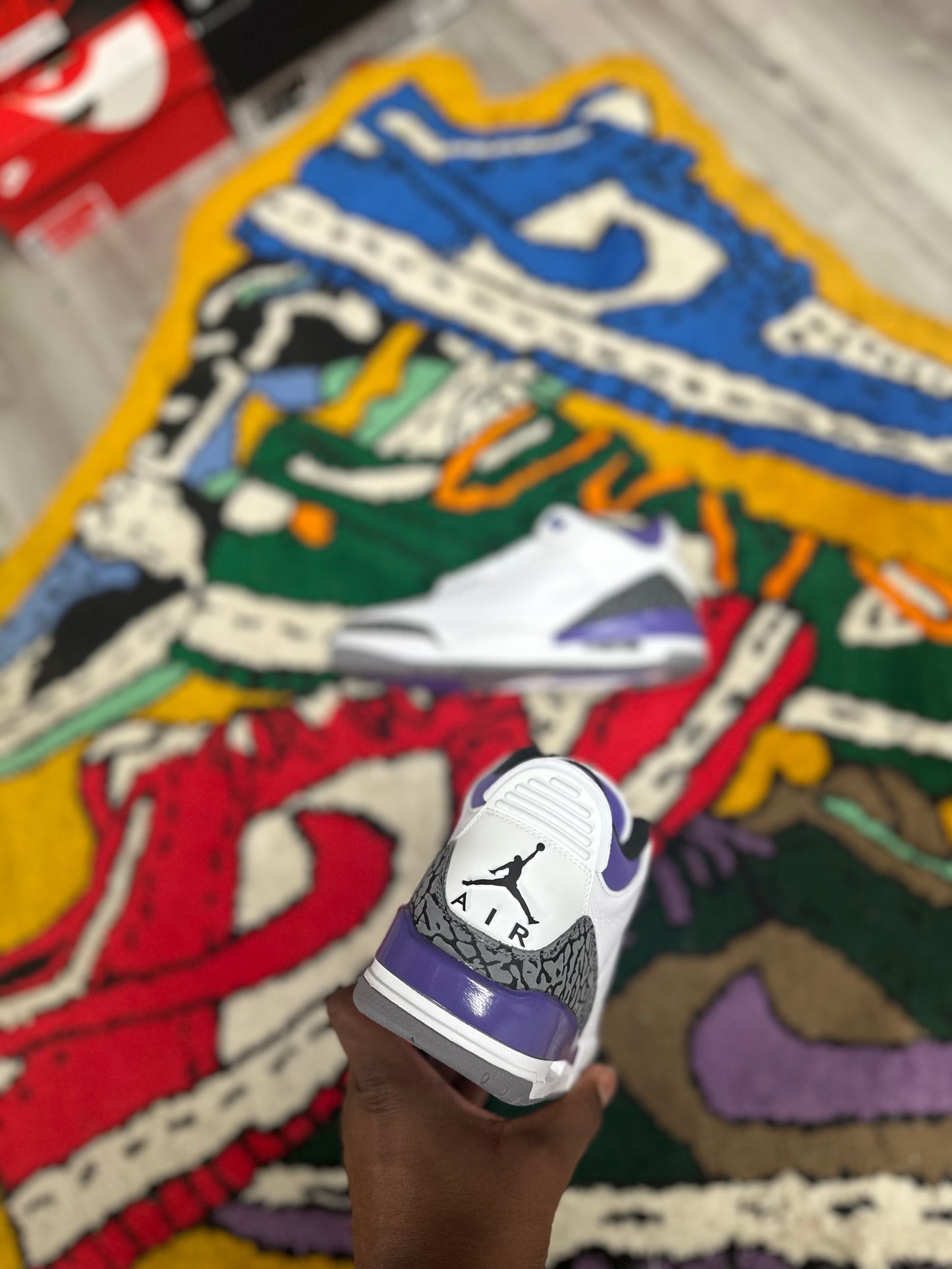 Jordan 3 Retro “Dark Iris”