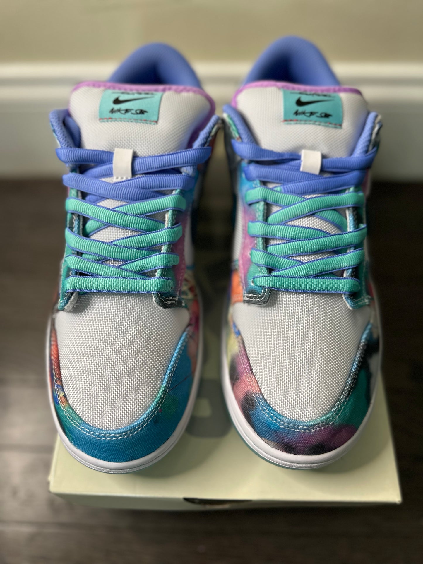 Nike SB Dunk Low “Futura Laboratories Bleached Aqua”