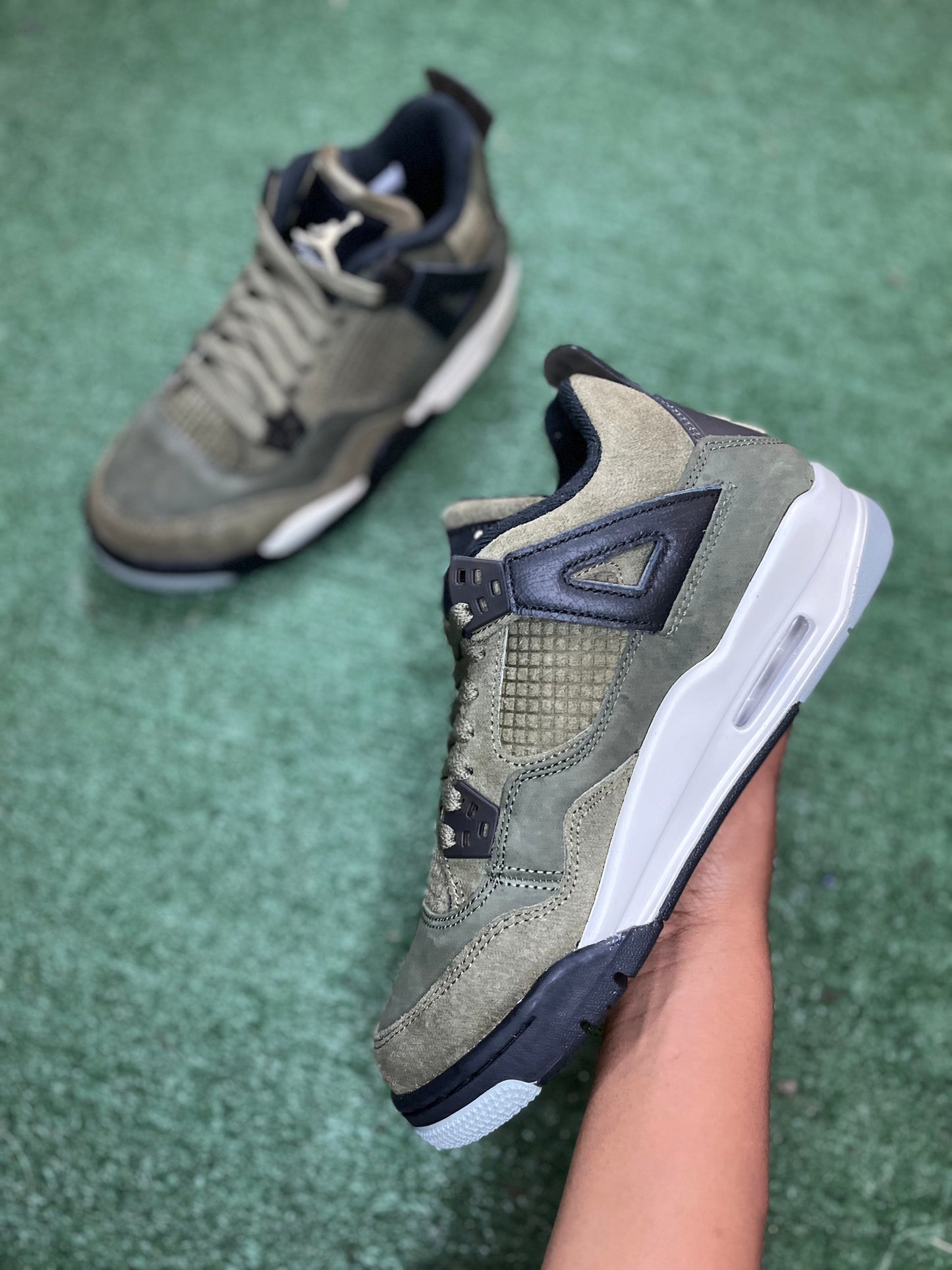 Jordan 4 Retro “Craft Olive”