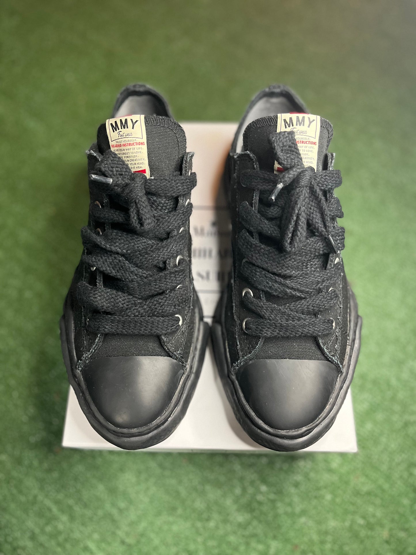 Maison Mihara Yasuhiro Peterson 23 OG Sole Canvas Low 
“Black”