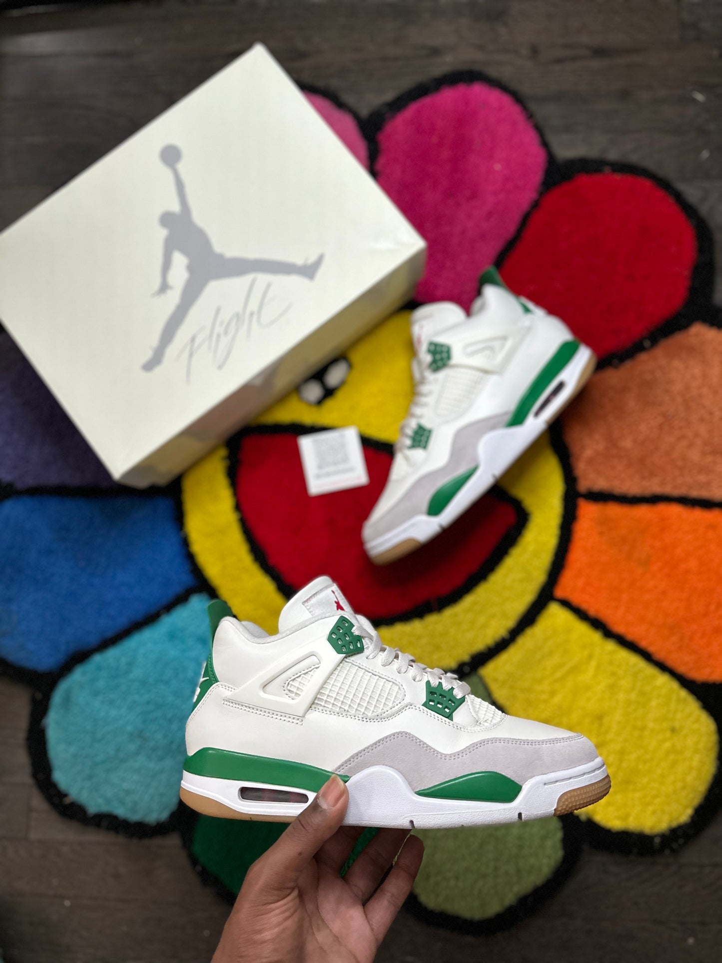 Jordan 4 Retro SB “Pine Green”