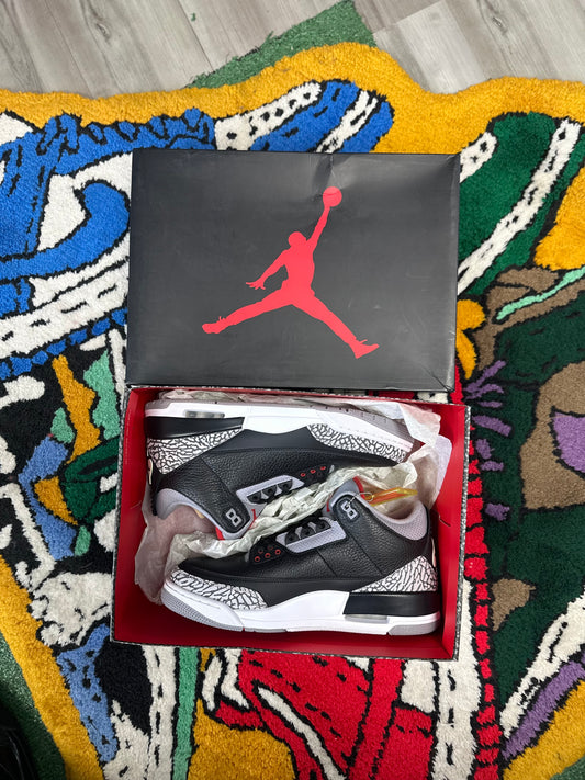 Jordan 3 Retro “Black Cement” (2018)